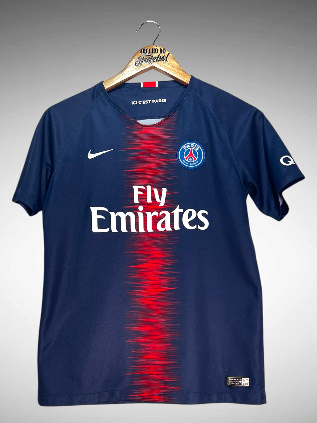 Paris Saint-Germain 2018 Primeira Camisa Tam 14 anos Infantil.