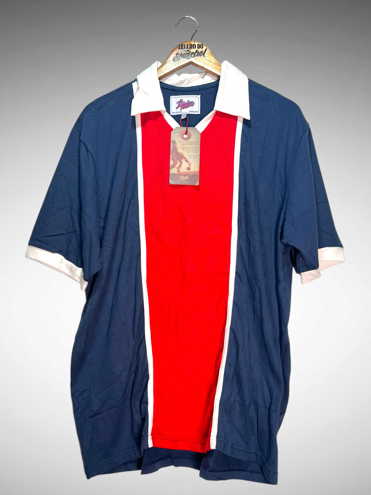 Paris Saint-Germain Liga Retrô 1982 Primeira Camisa Tam 3G.