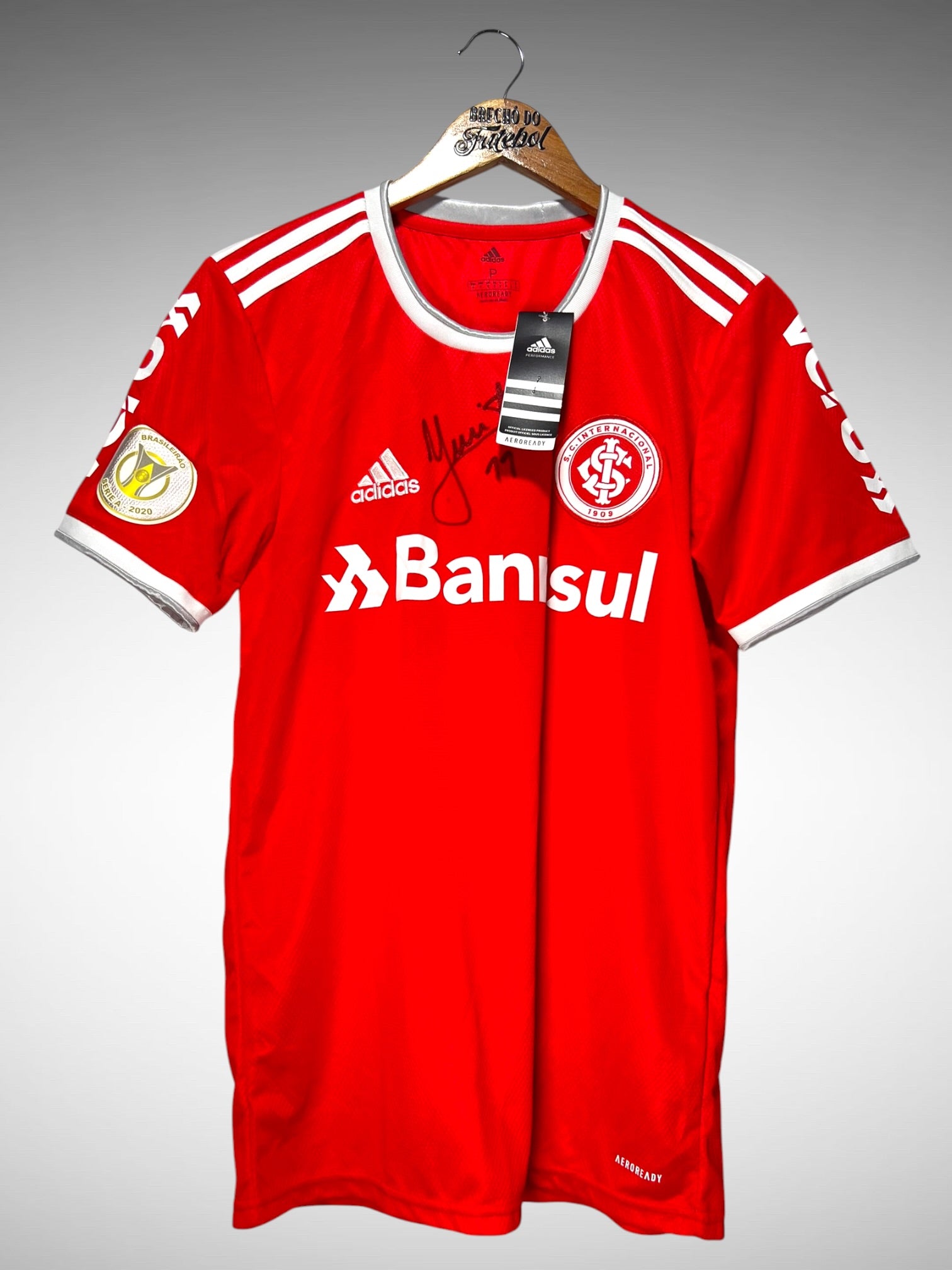 Internacional 2020 Primeira Camisa Tam P N 11 Yuri Alberto.