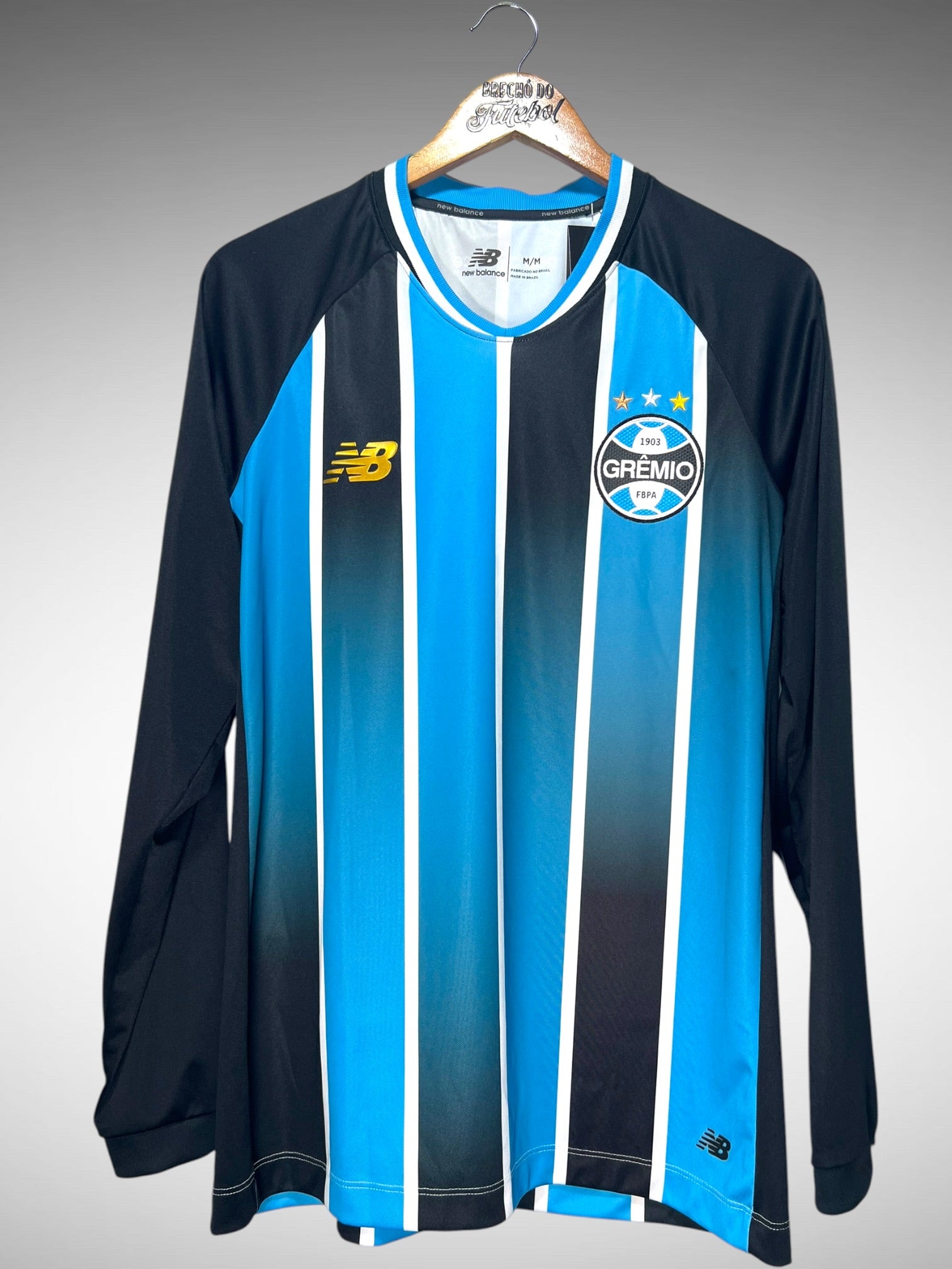 Grêmio 2026 Primeira Camisa Tam M Mangas Longas.
