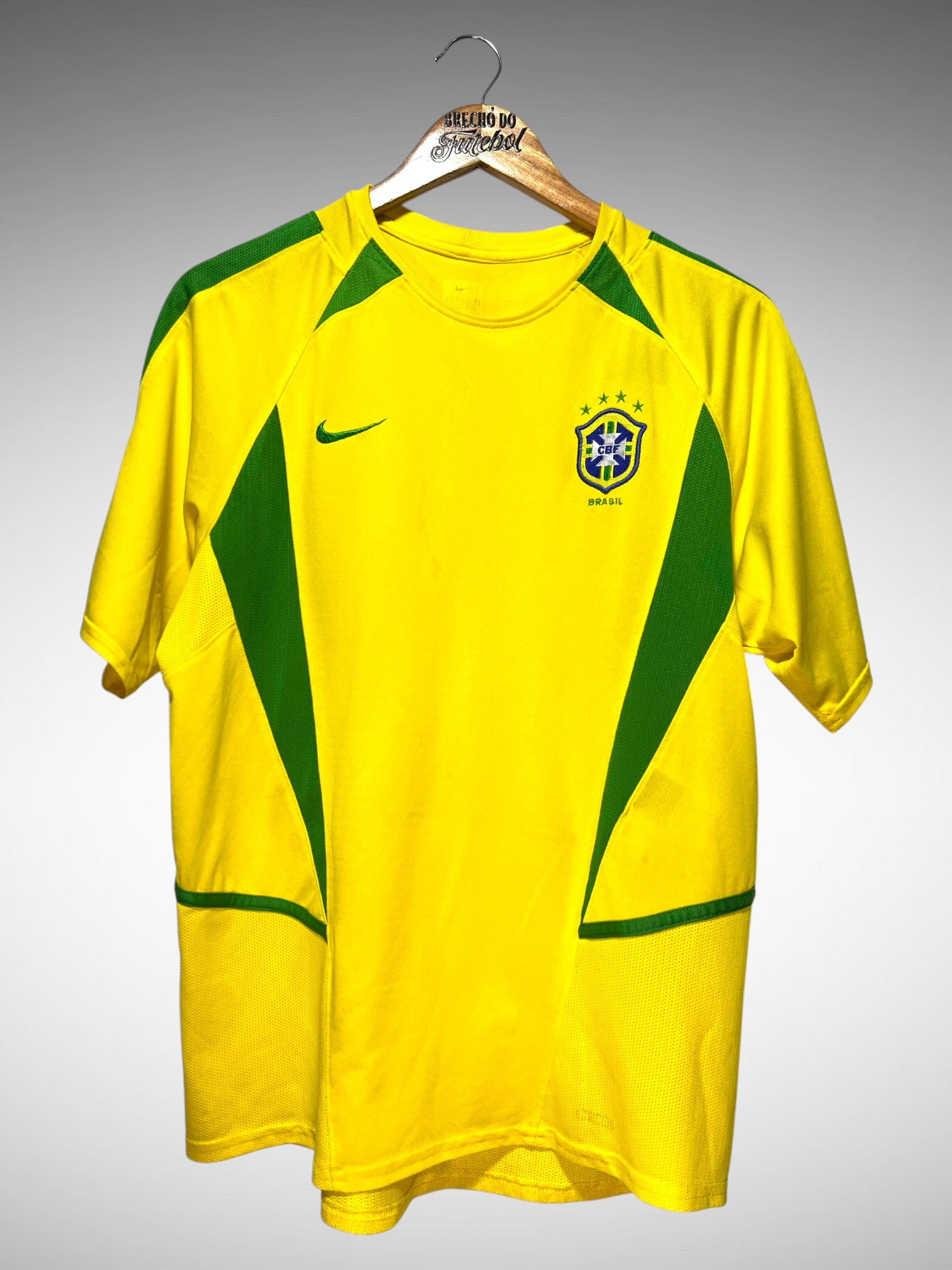 Brasil 2002 Primeira Camisa Tam P.