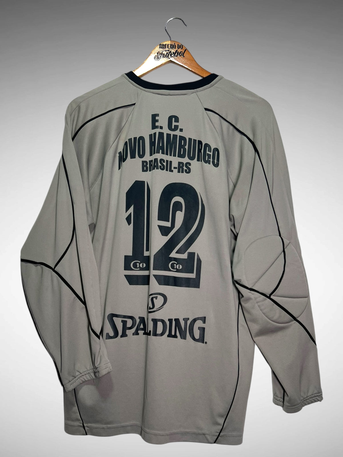Novo Hamburgo Camisa de Goleiro Tam G N 12 Mangas Longas.
