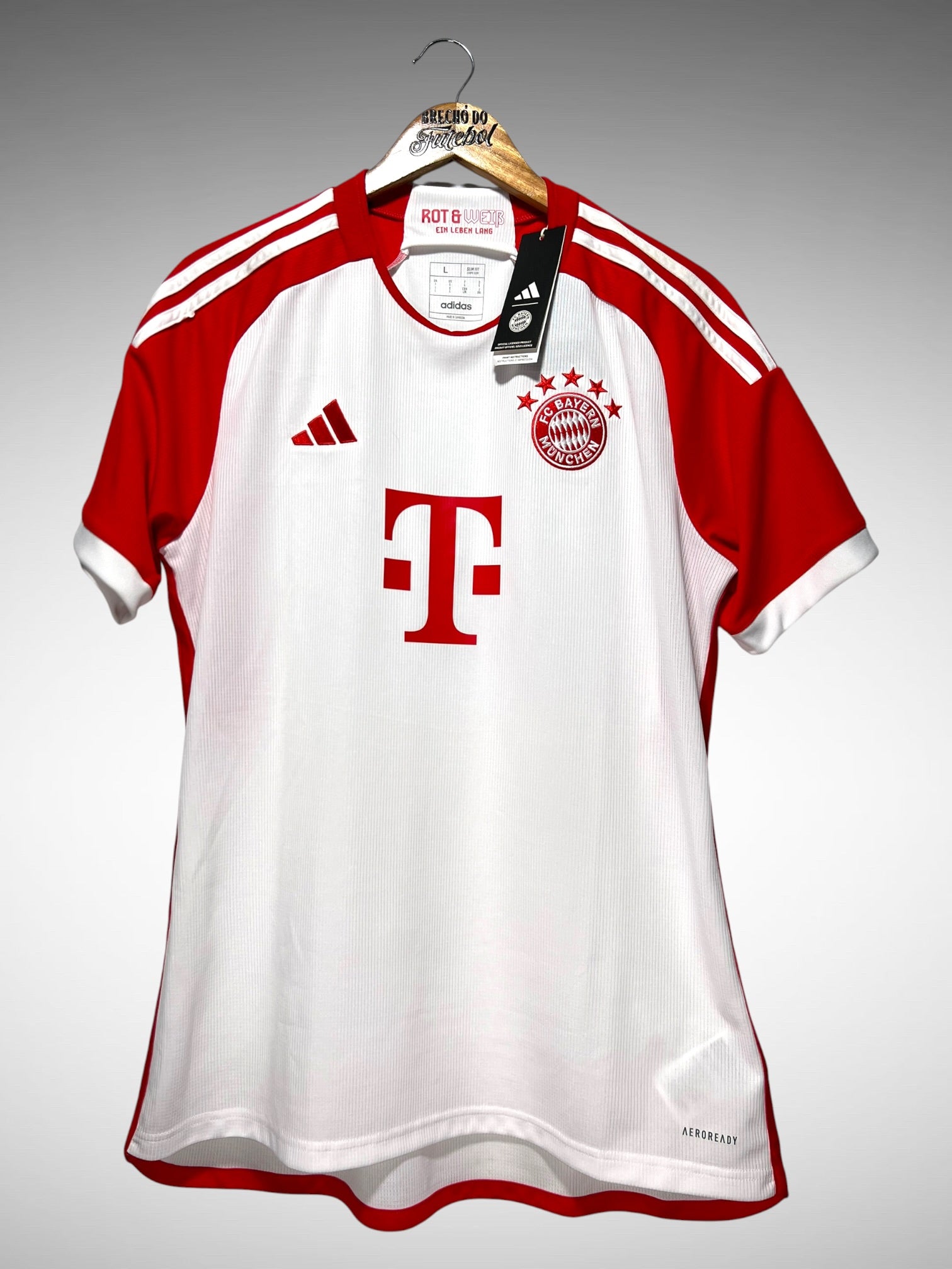 Bayern de Munique 2023 Primeira Camisa Tam G.