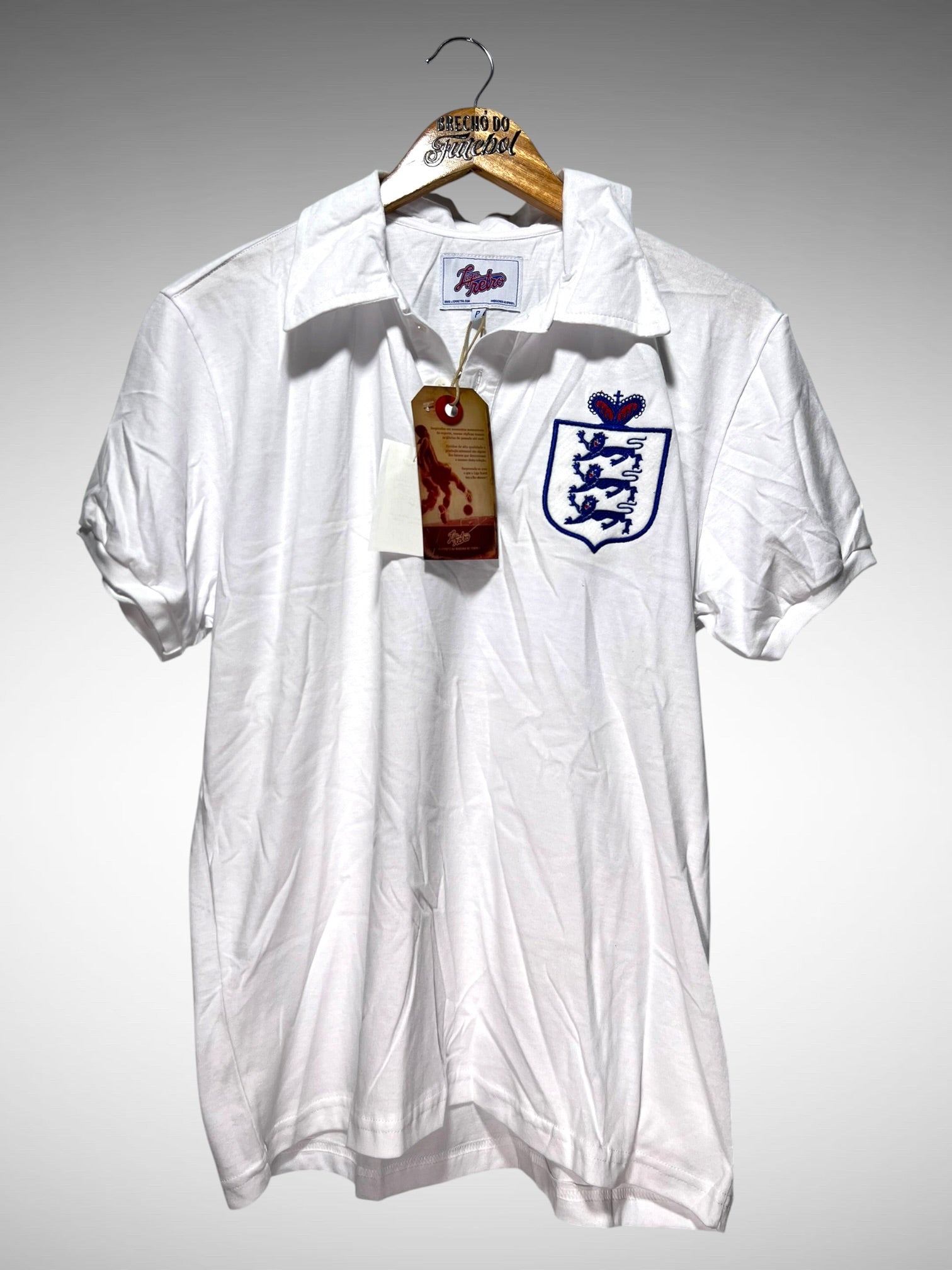 Inglaterra Liga Retrô 1930's Primeira Camisa Tam P.