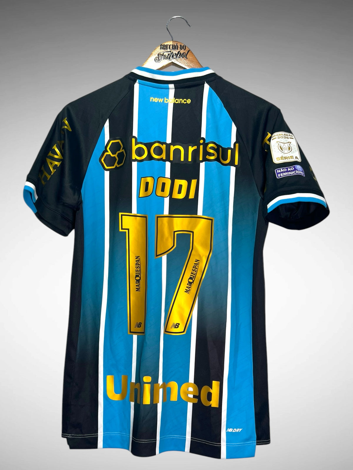 Grêmio 2026 Primeira Camisa Tam P N 17 Dodi.
