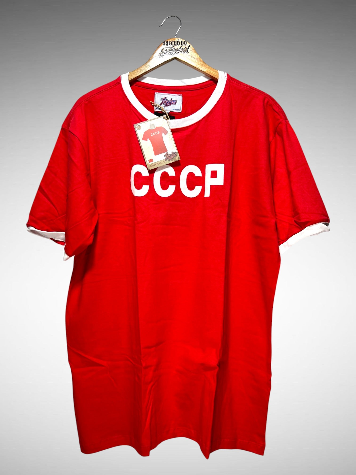 União Soviética Liga Retrô 1976 Primeira Camisa Tam 3G.