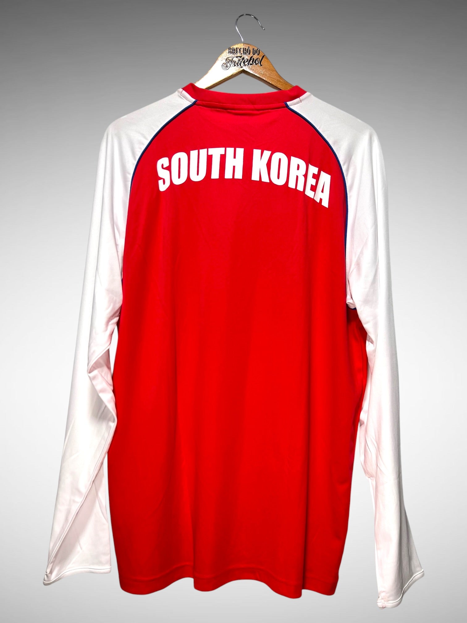 Coreia do Sul 2010 Camisa Licenciada Tam GG Mangas Longas.