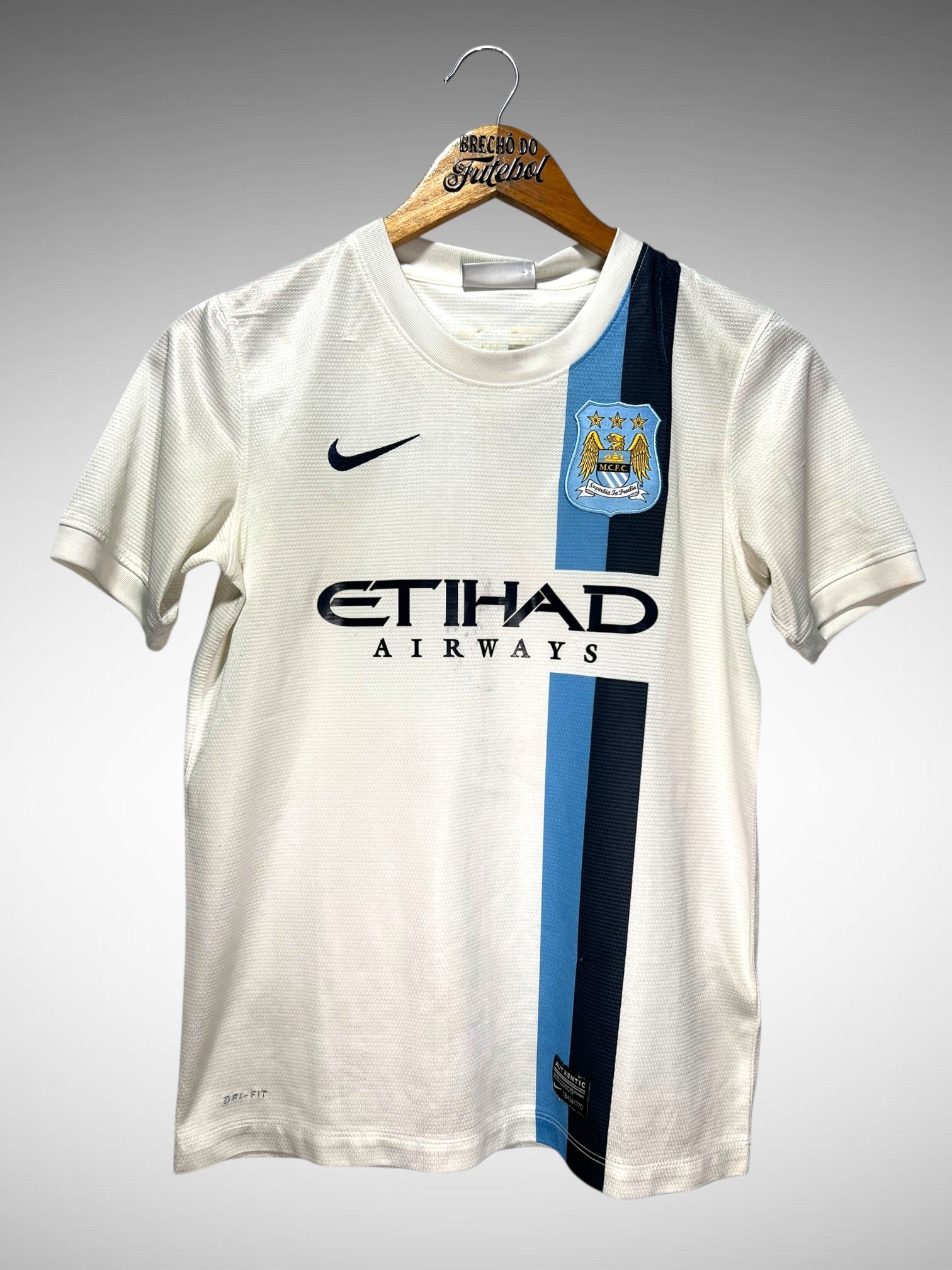 Manchester City 2013 Terceira Camisa Tam 14 anos Infantil.