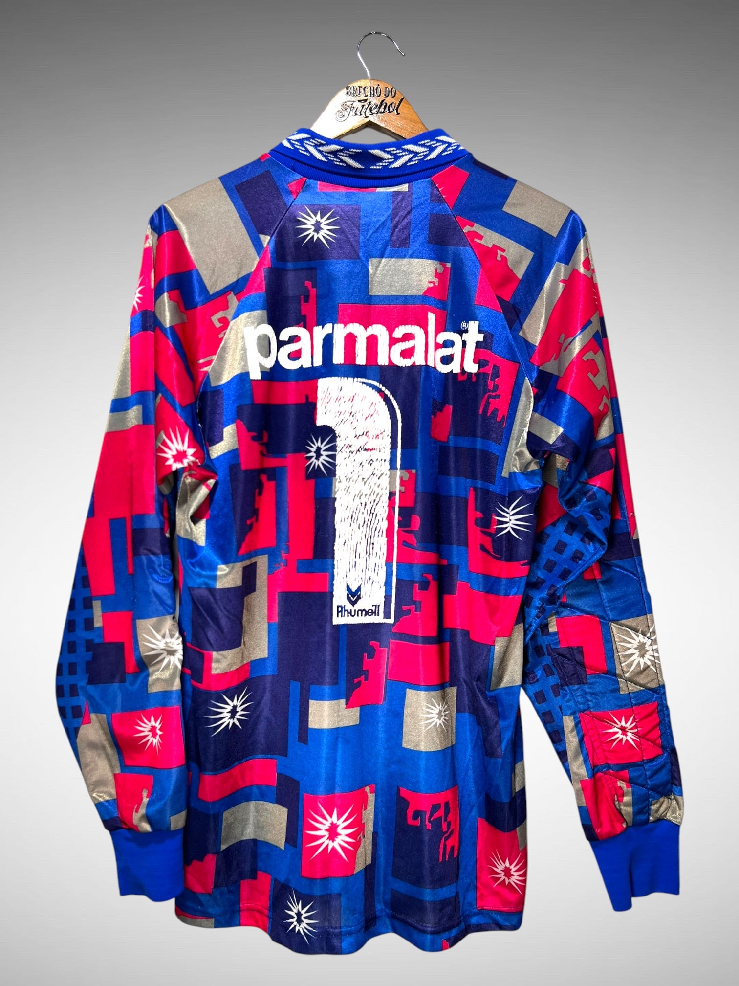 Palmeiras 1995 Camisa de Goleiro Tam P N 1 Mangas Longas.