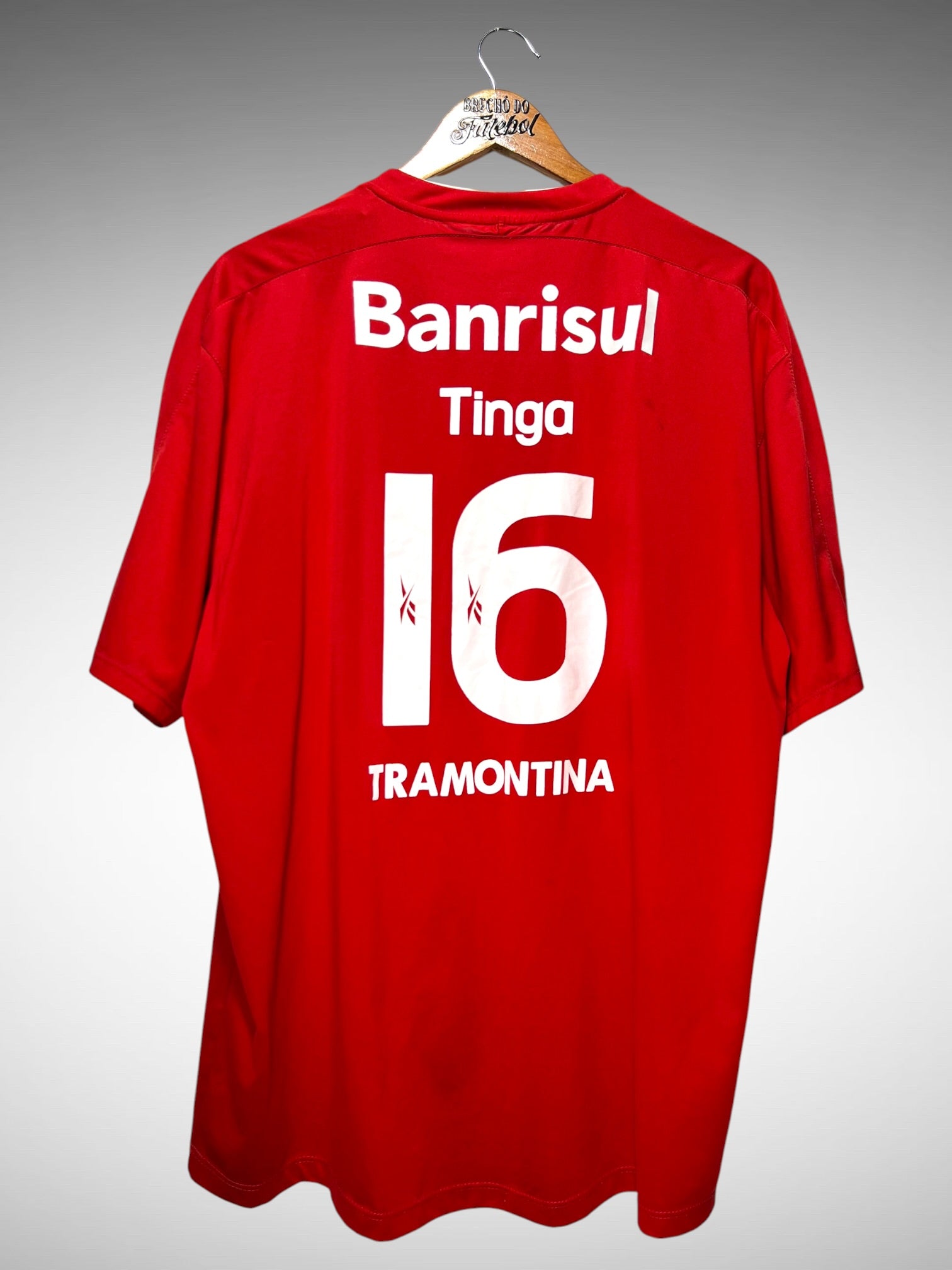 Internacional 2010 Primeira Camisa Tam 3G N 16 Tinga.