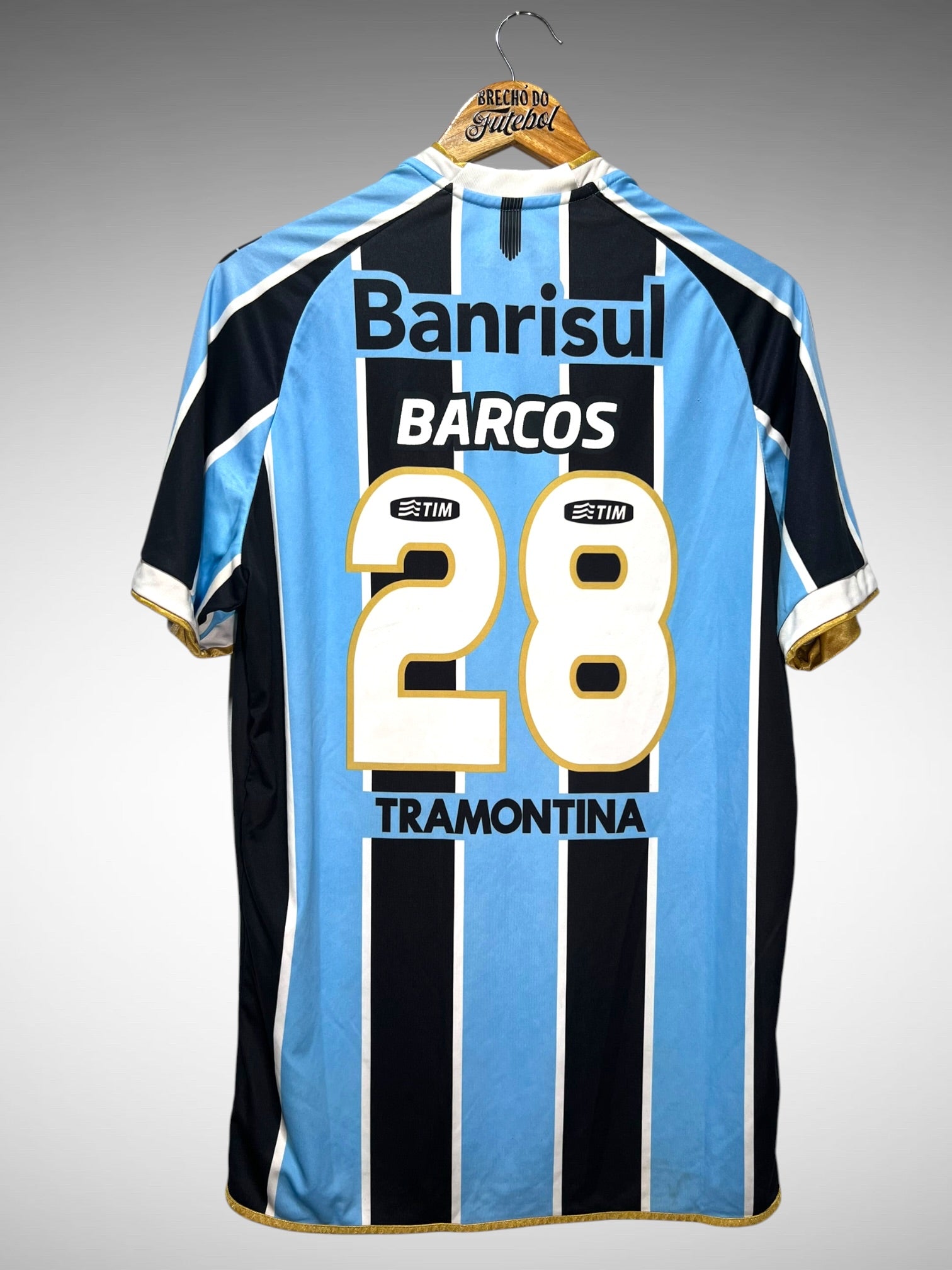 Grêmio 2013 Primeira Camisa Tam GG N 28 Barcos.