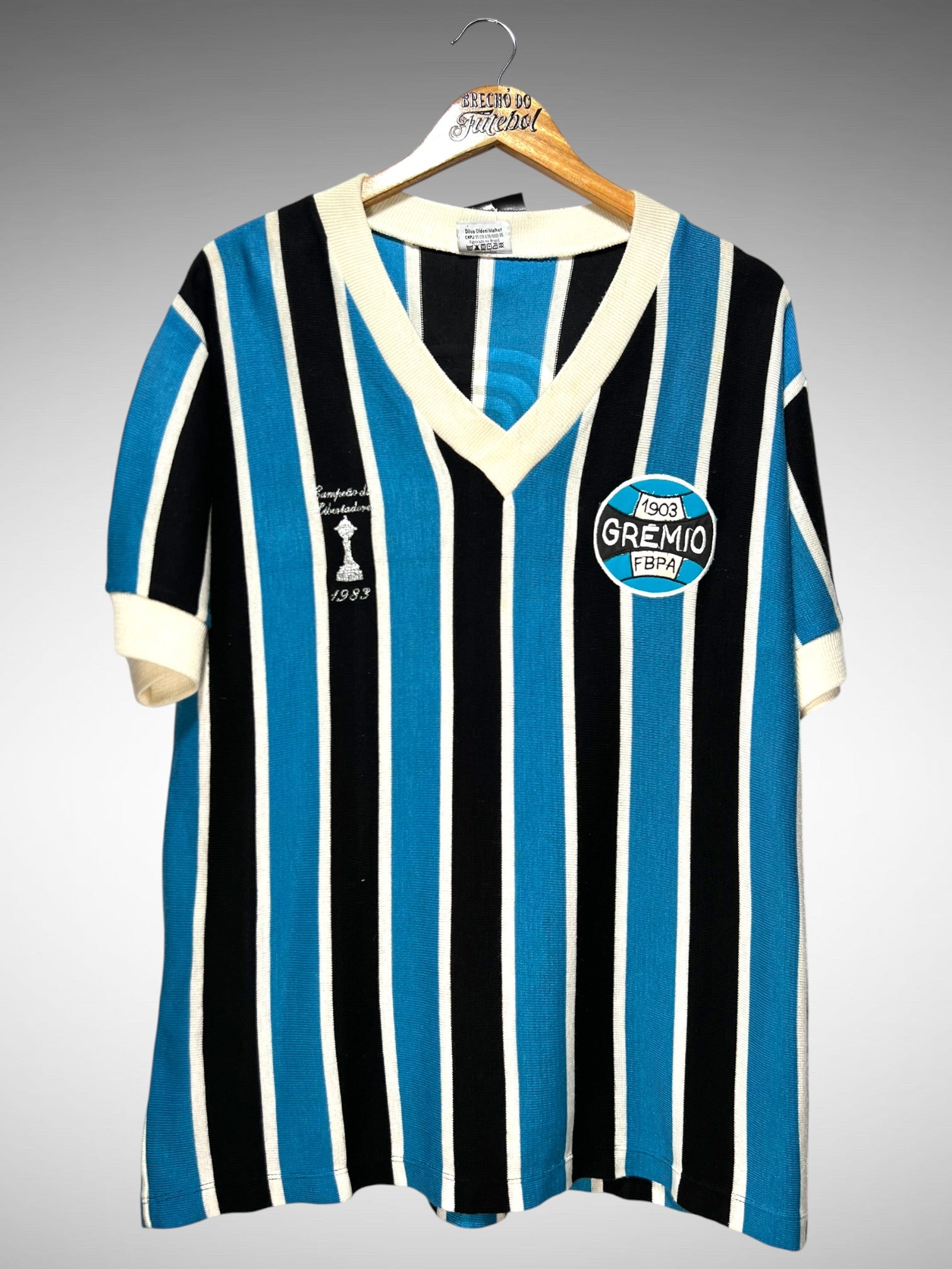 Grêmio Retrô 1983 Primeira Camisa Tam GG N 6.