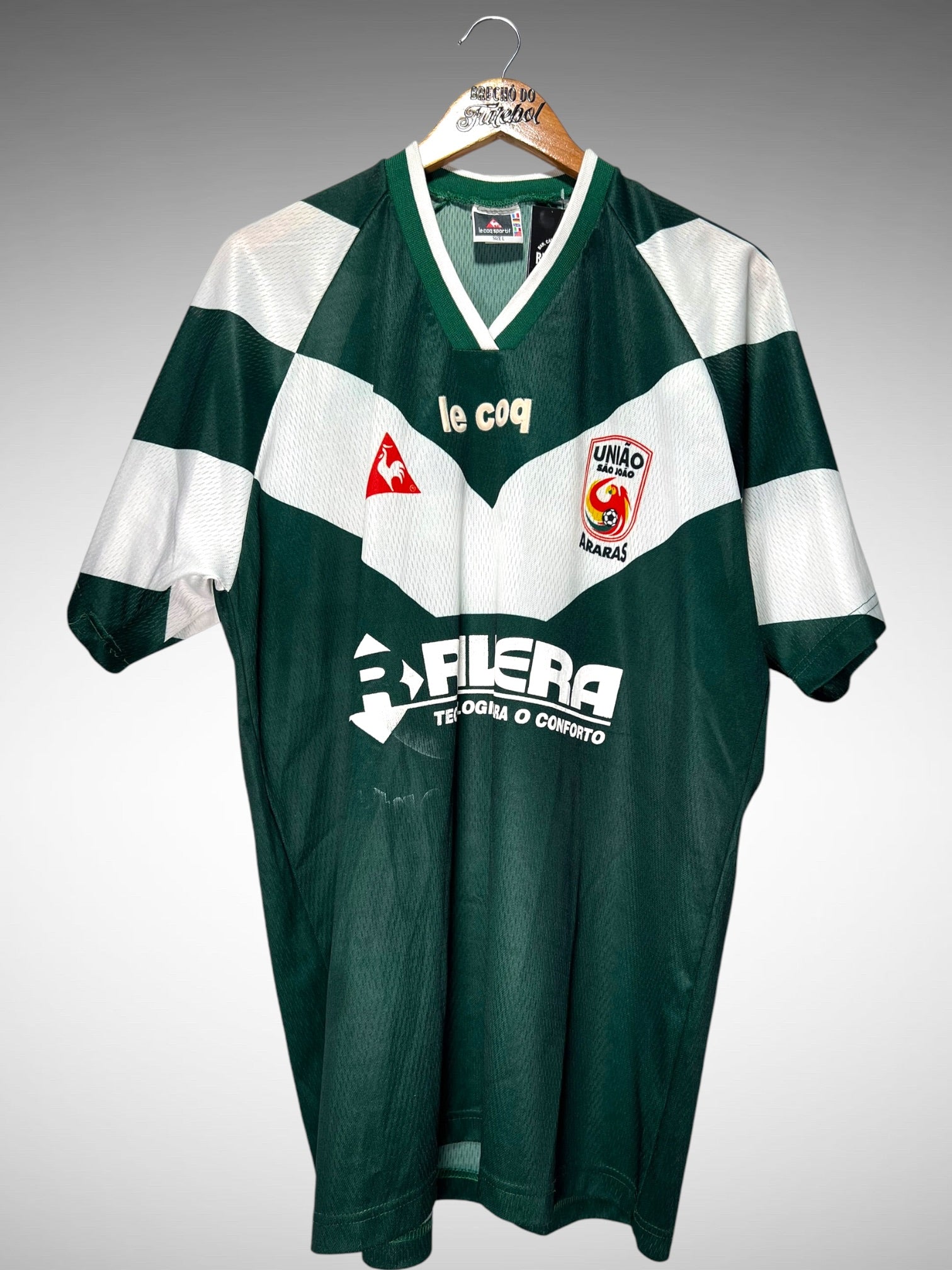 União São João 1998 Segunda Camisa Tam G N 10.