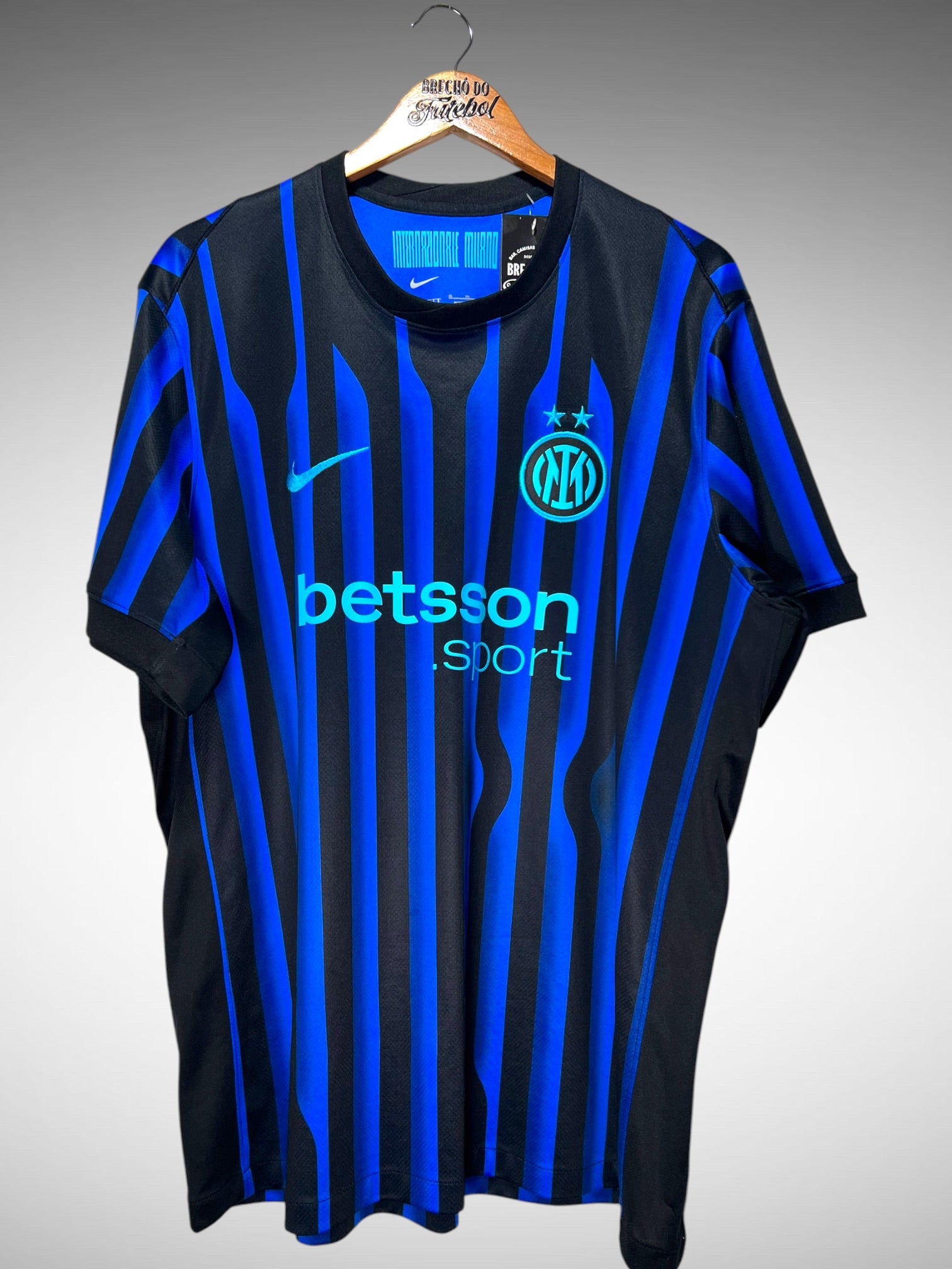 Inter de Milão 2025 Primeira Camisa Tam GG.