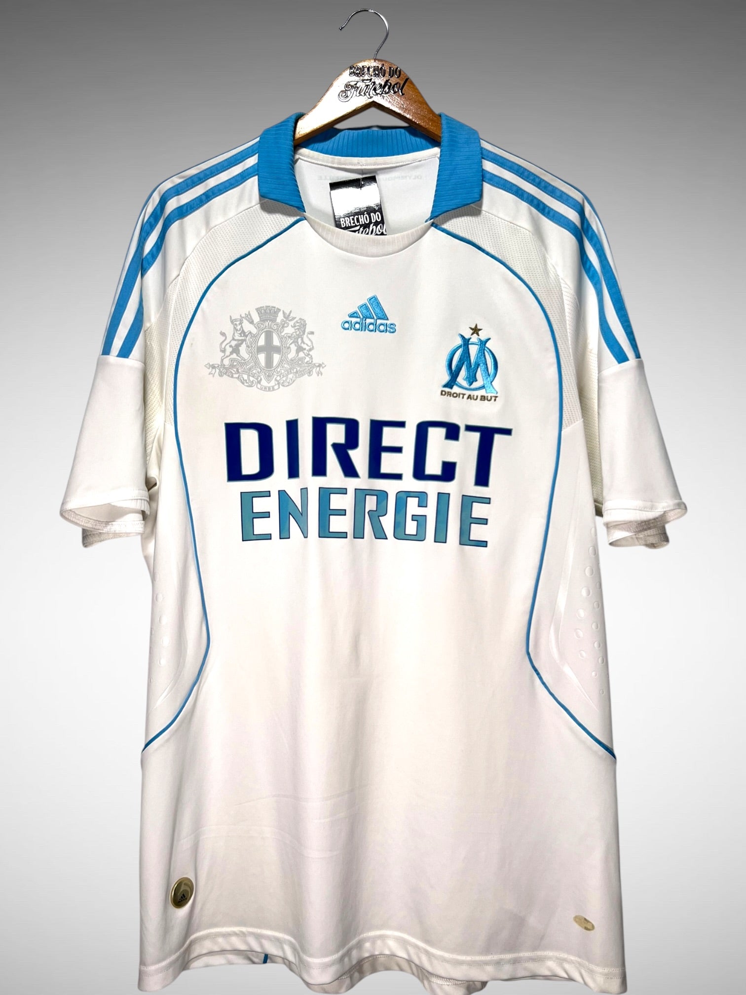 Olympique Marseille 2008 Primeira Camisa Tam G.