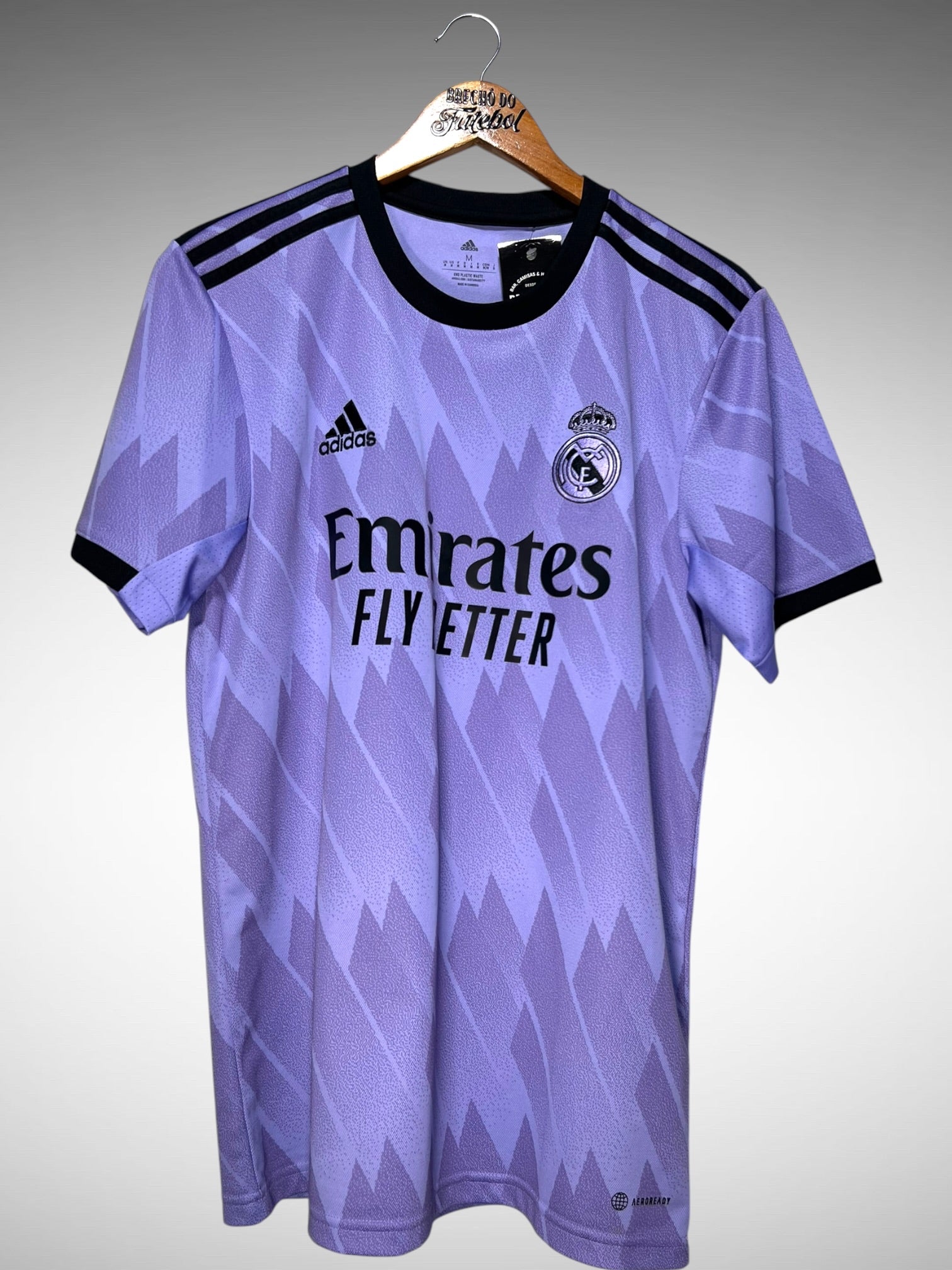 Real Madrid 2022 Segunda Camisa Tam M.