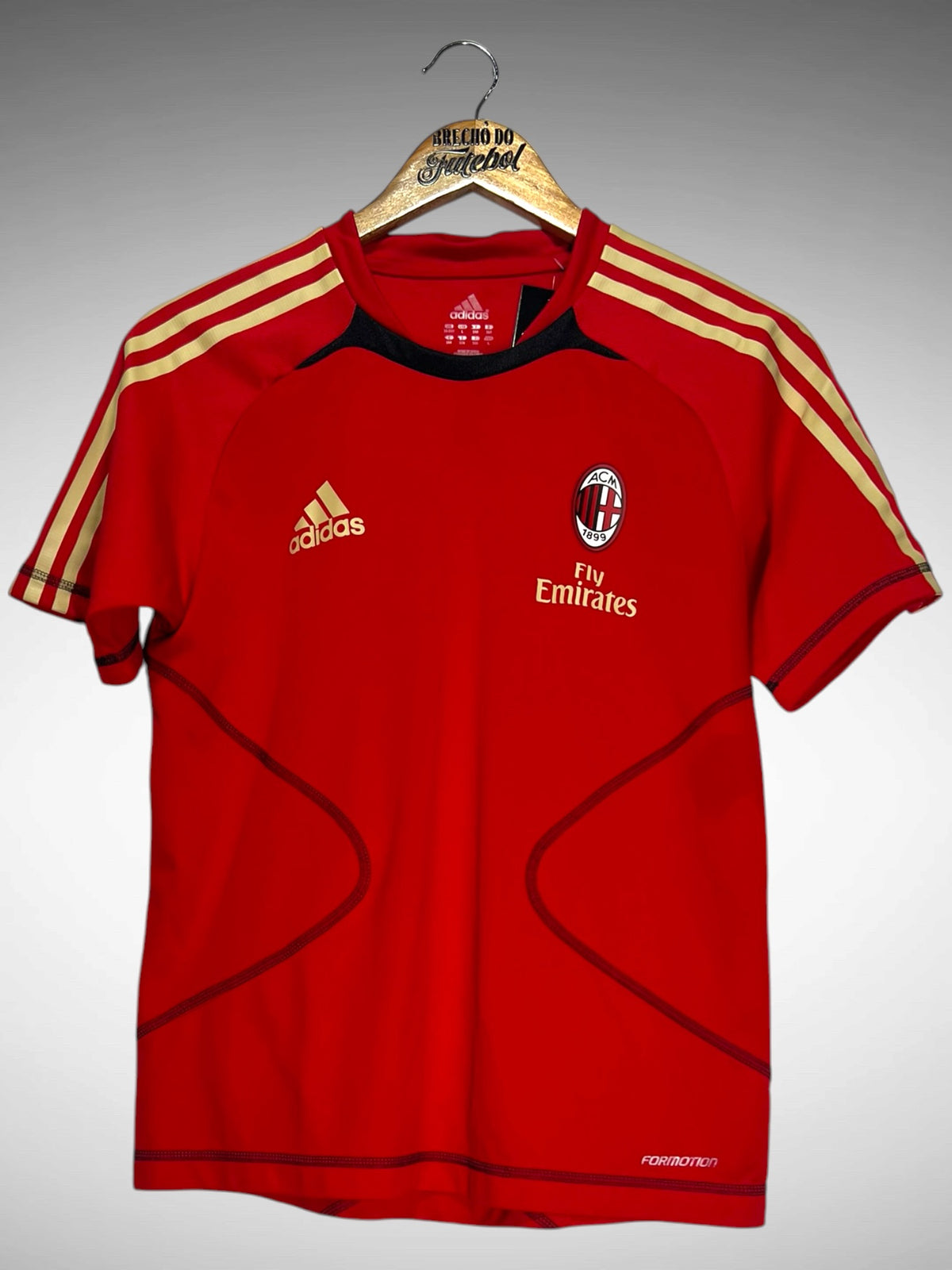 Milan 2010 Camisa de Treino Tam 14 anos Infantil.
