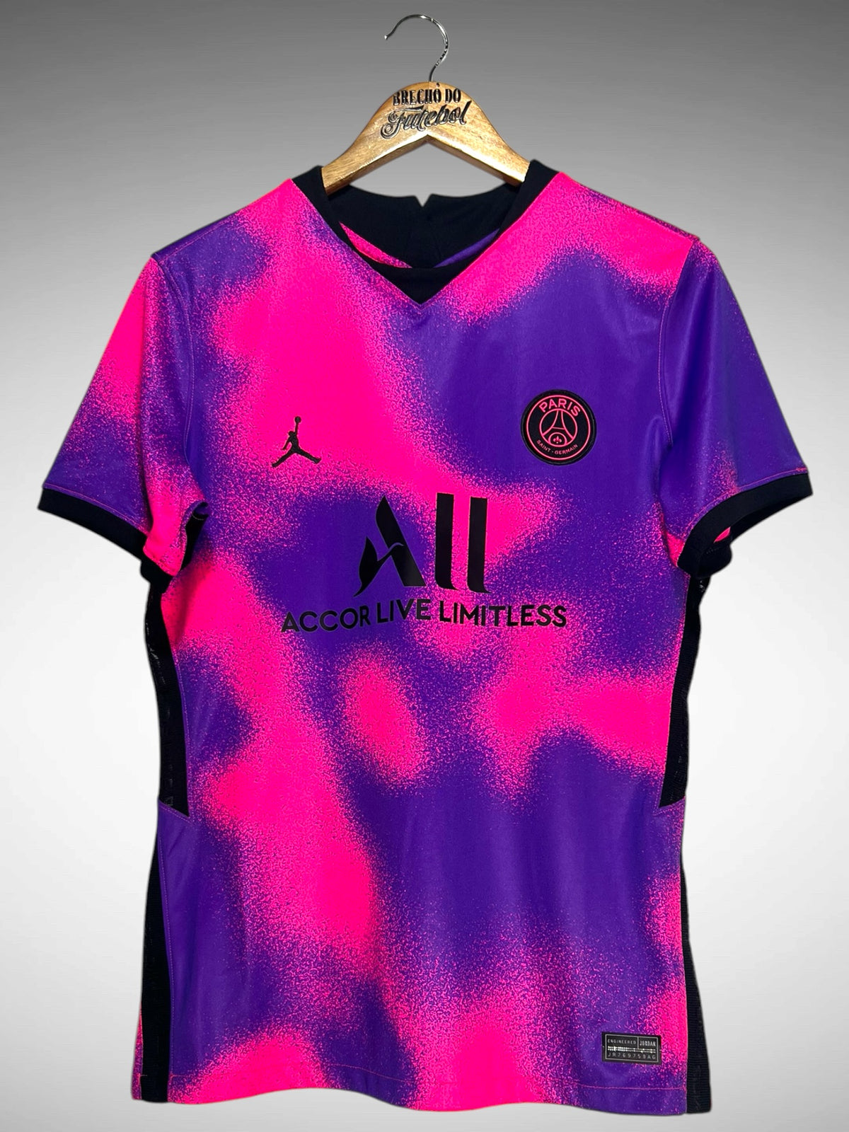 Paris Saint-Germain 2020 Quarta Camisa Tam G Feminino.