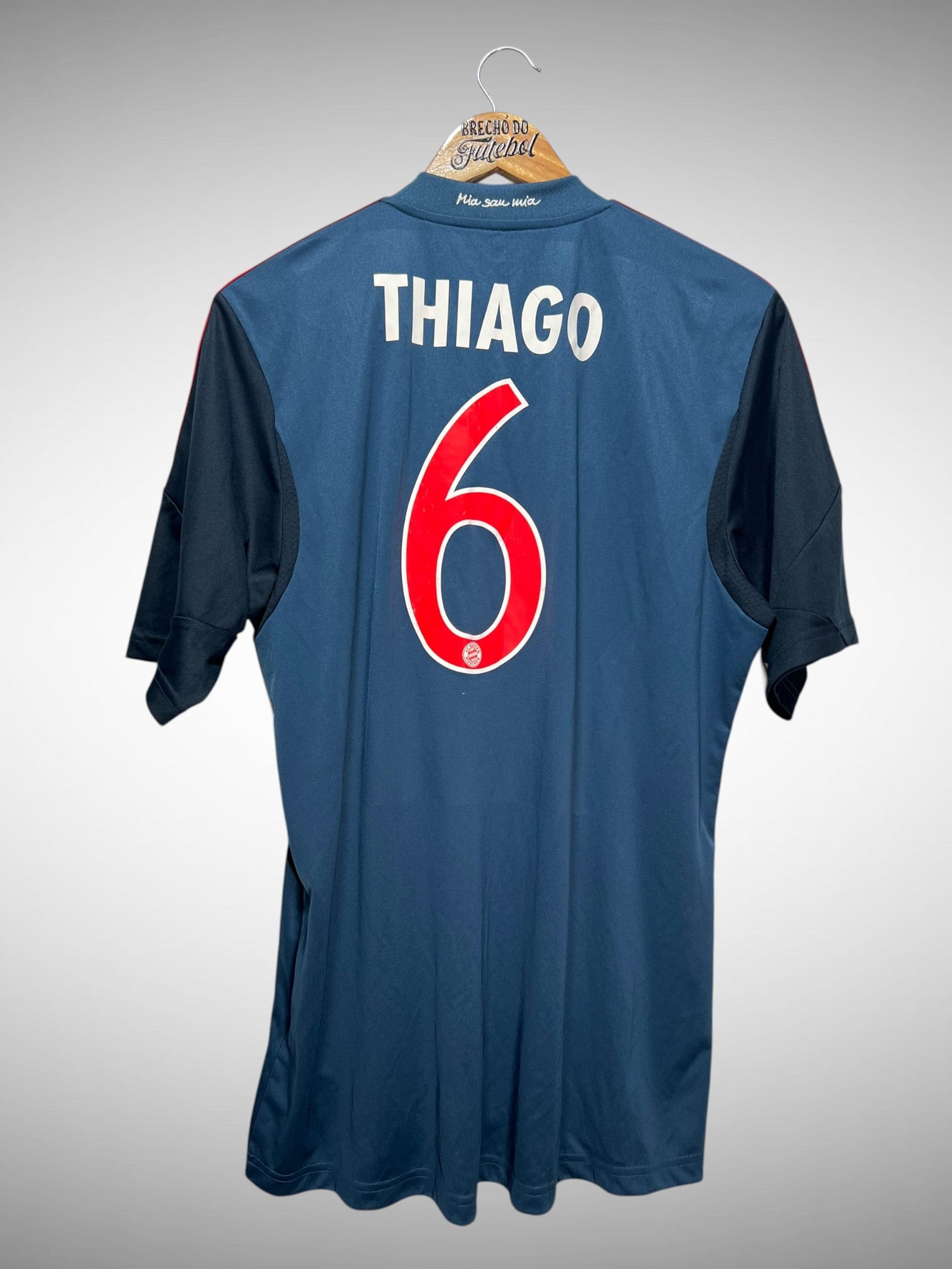 Bayern de Munique 2013 Terceira Camisa Tam G N 6 Thiago.