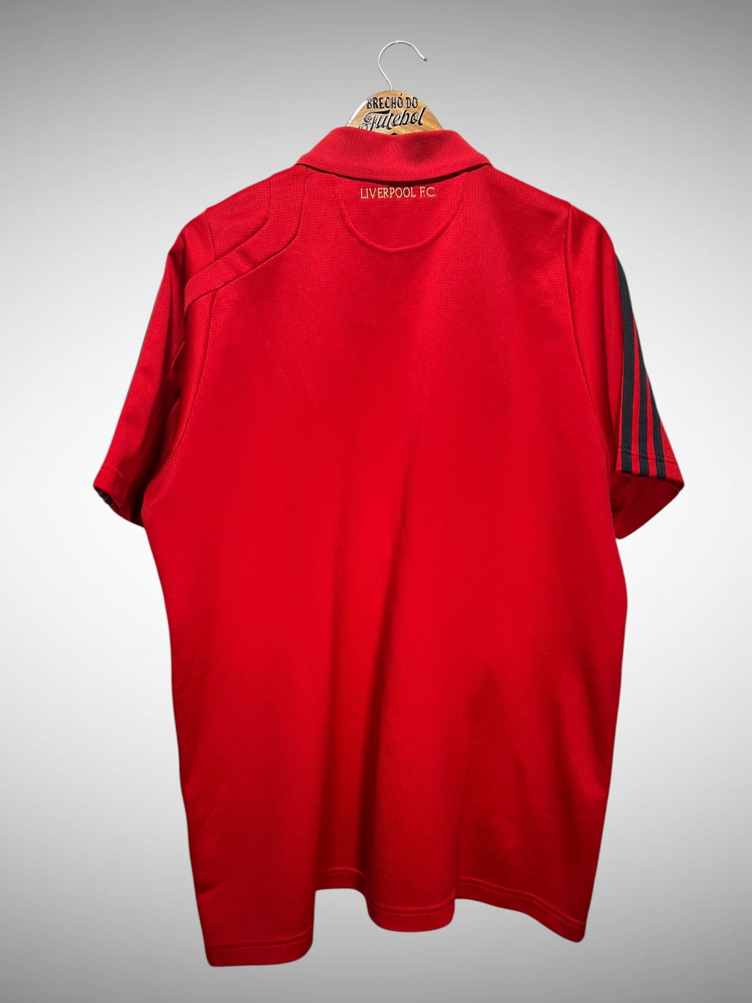 Liverpool 2009 Camisa de Viagem Tam GG.