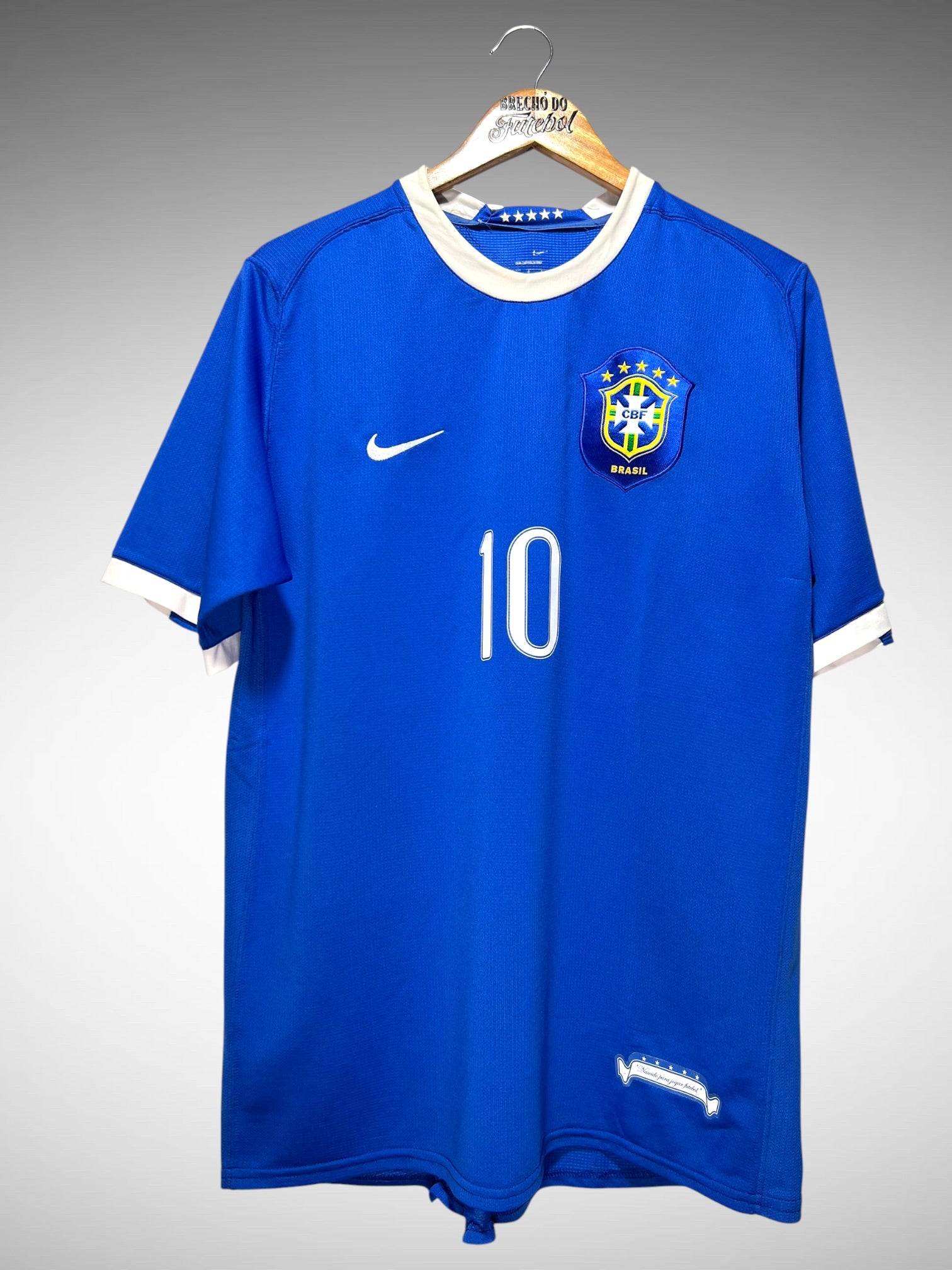 Brasil 2006 Segunda Camisa Tam G N 10 Ronaldinho.