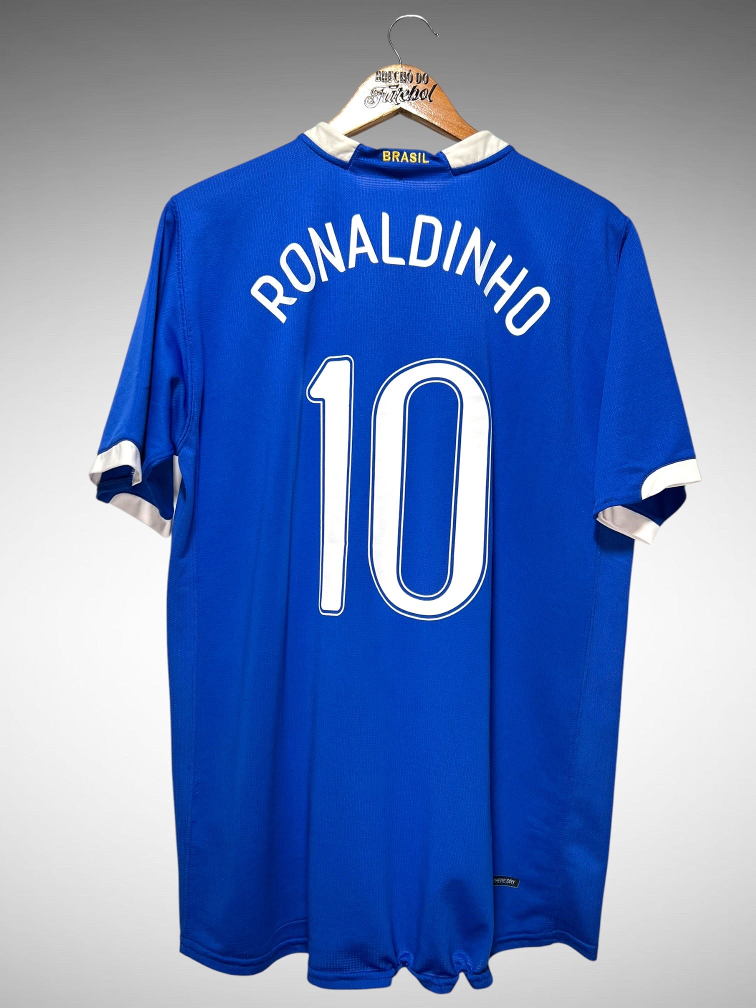 Brasil 2006 Segunda Camisa Tam G N 10 Ronaldinho.