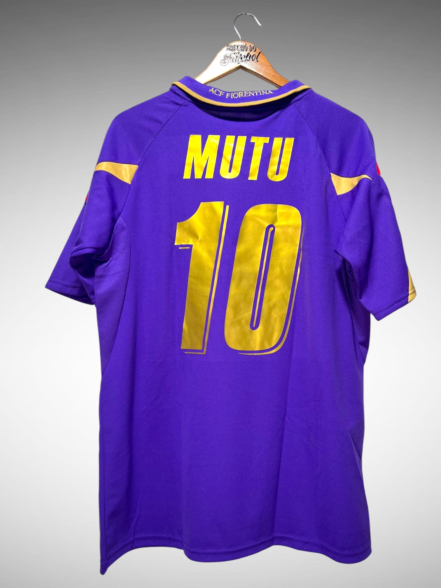 Fiorentina 2010 Primeira Camisa Tam GG N 10 Mutu.