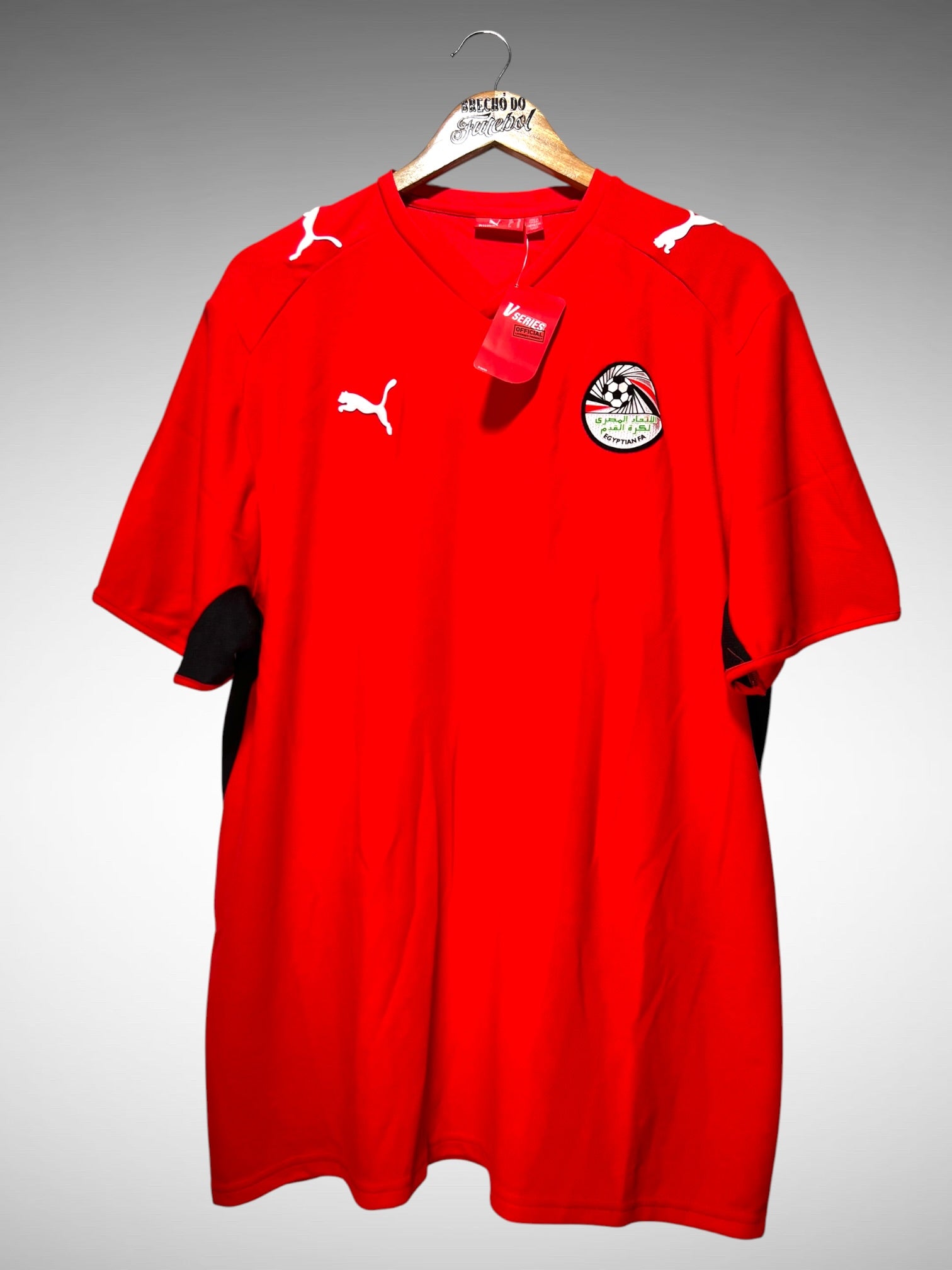 Egito 2008 Primeira Camisa Tam GG.