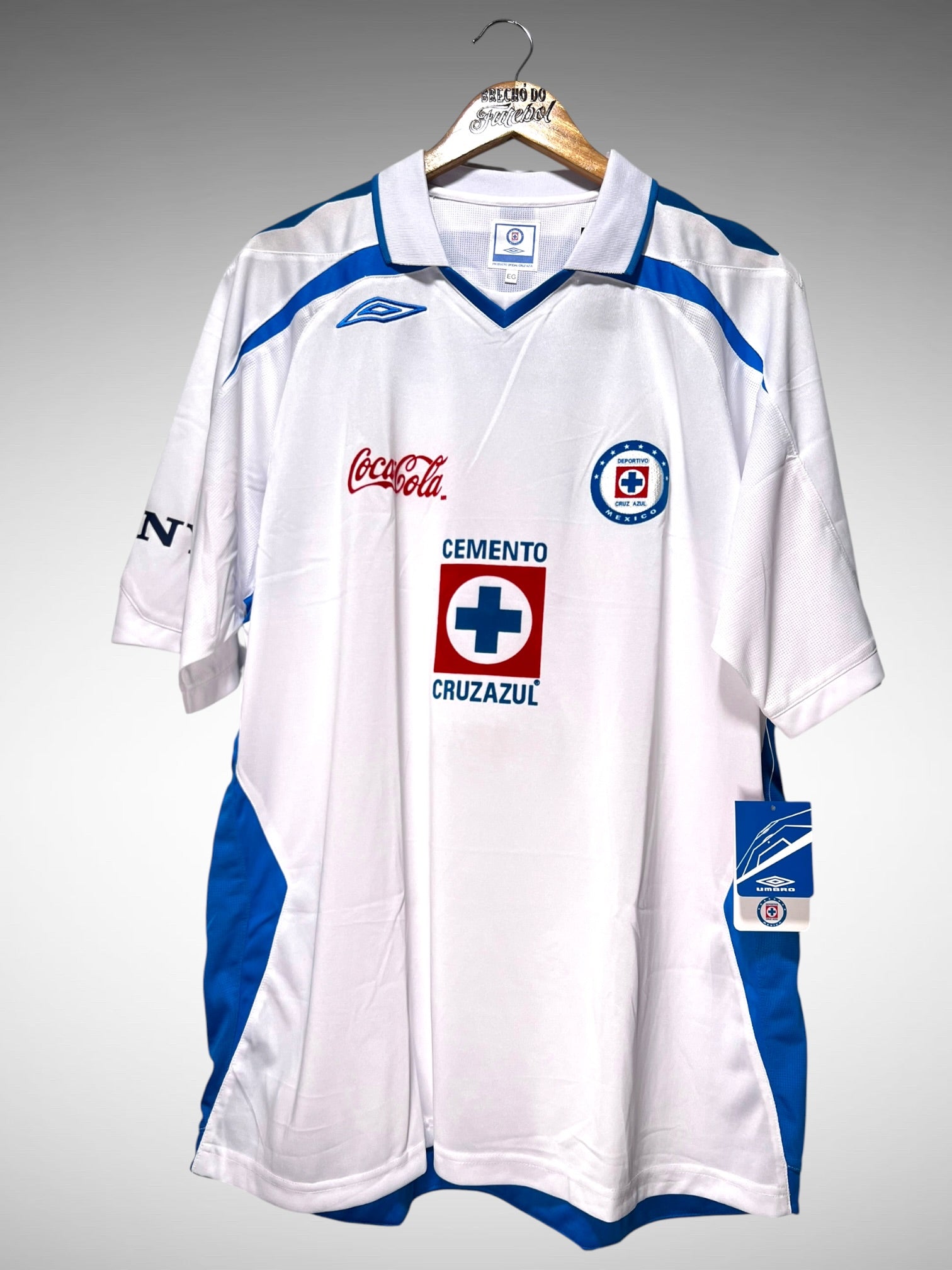 Cruz Azul 2008 Seguna Camisa Tam GG.