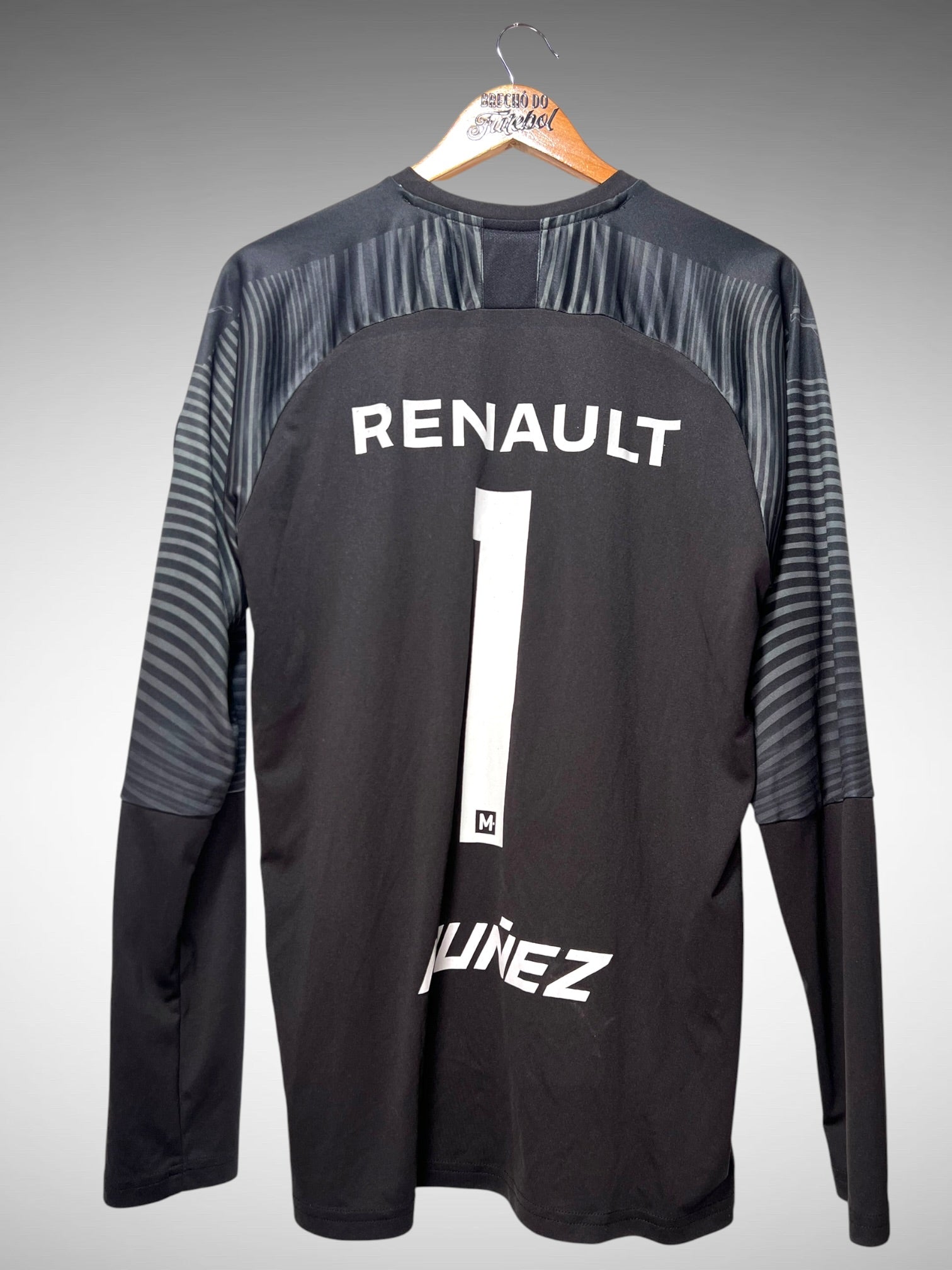 Peñarol 2020 Conjunto de Goleiro Tam G N 1 Mangas Longas.