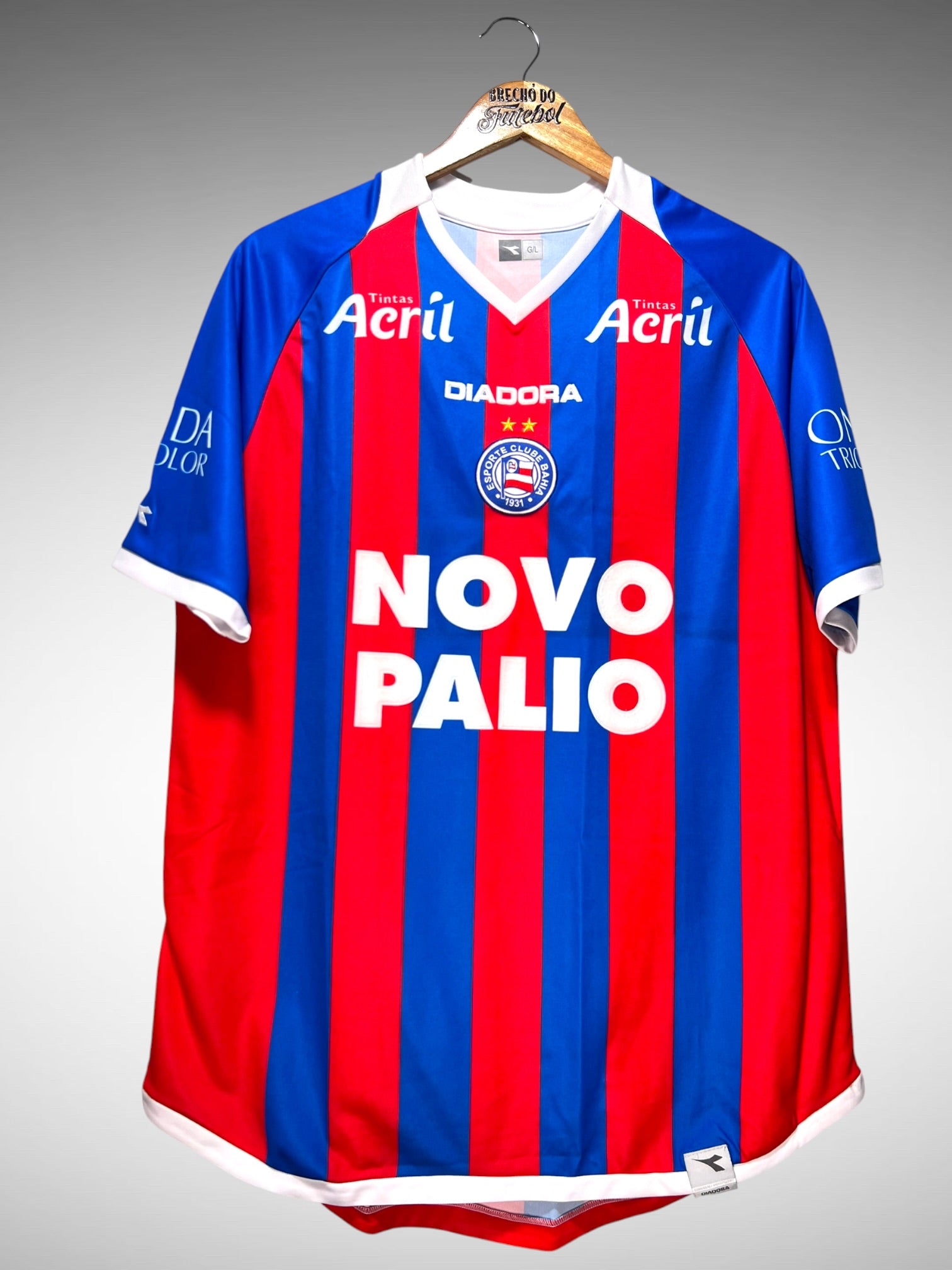 Bahia 2007 Segunda Camisa Tam G N 10.