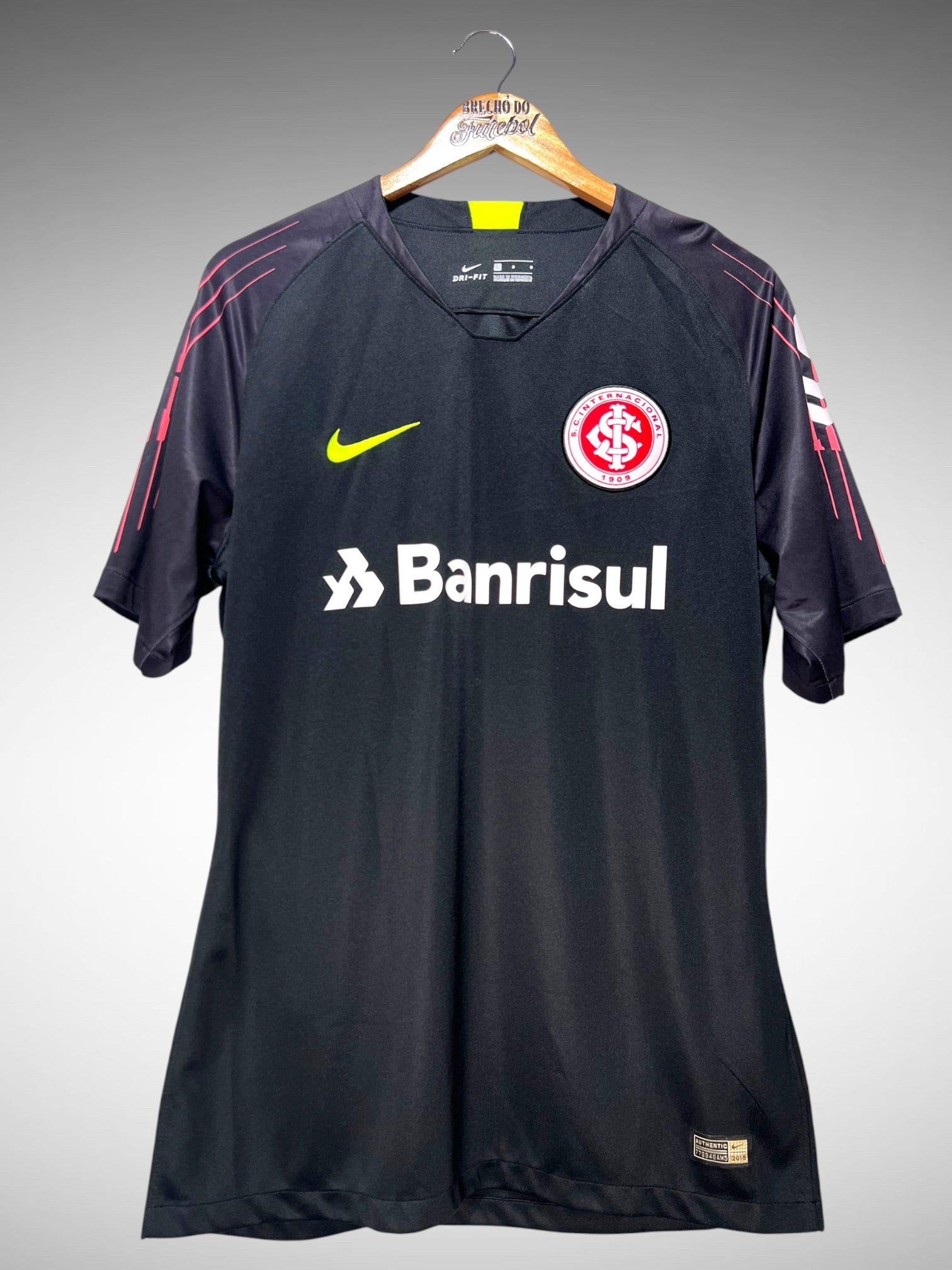 Internacional 2018 Camisa de Goleiro Tam G N 12 M. Lomba.
