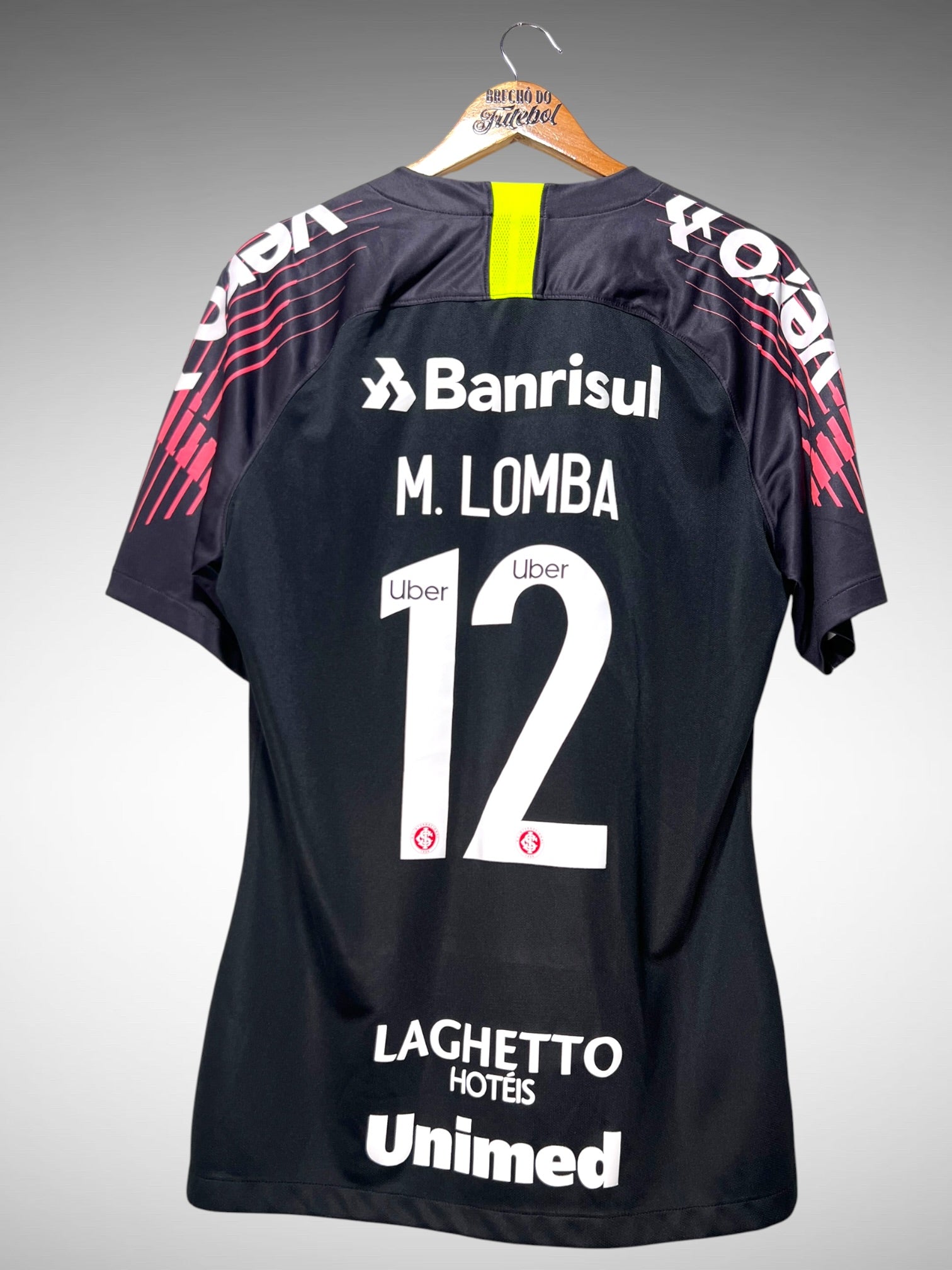Internacional 2018 Camisa de Goleiro Tam G N 12 M. Lomba.