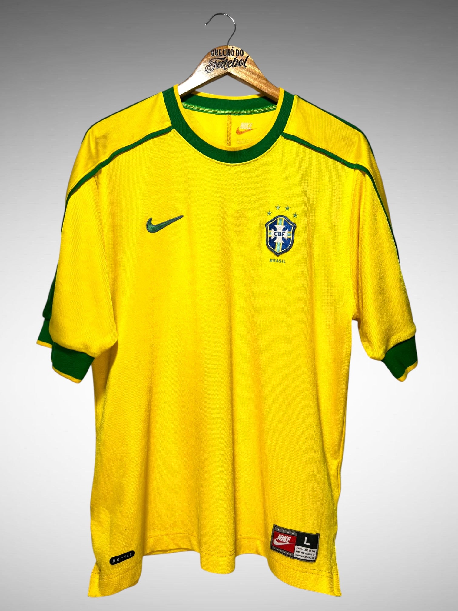 Brasil 1998 Primeira Camisa Tam G.