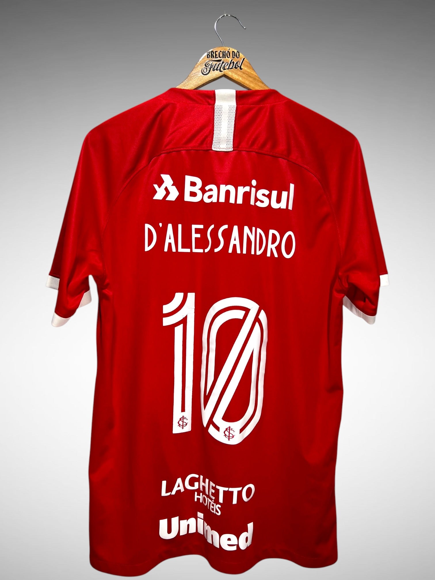 Internacional 2019 Primeira Camisa Tam G N 10 D'Alessandro.