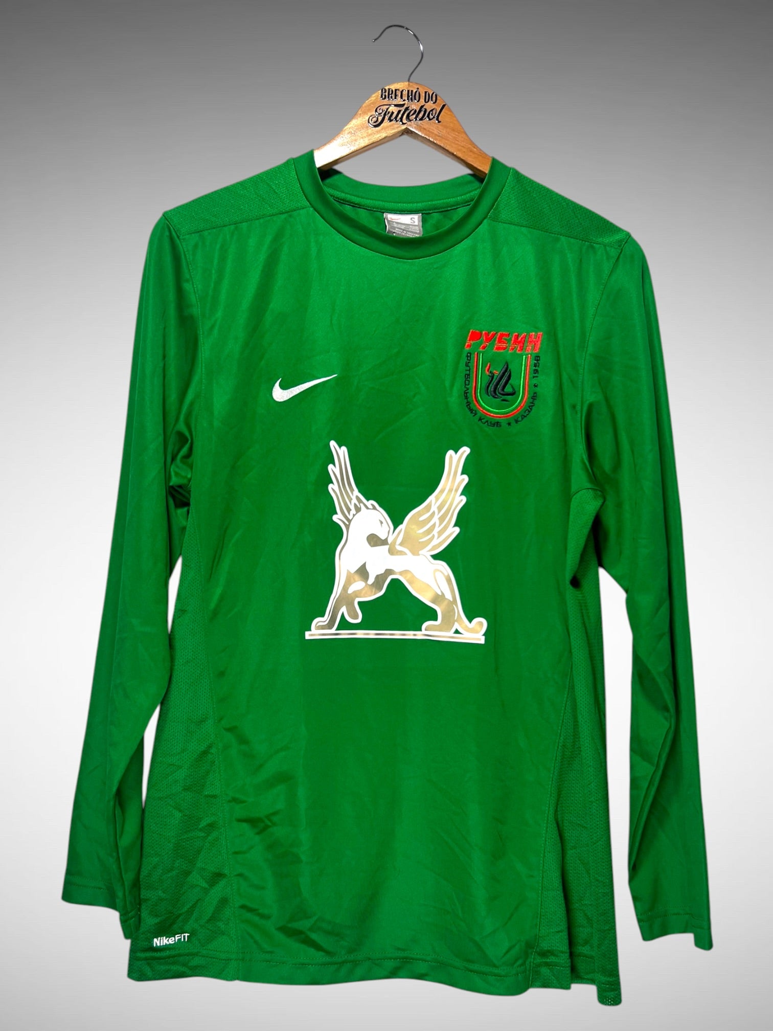 Rubin Kazan 2009 Segunda Camisa Tam P N 10 Dominguez Mangas Longas.