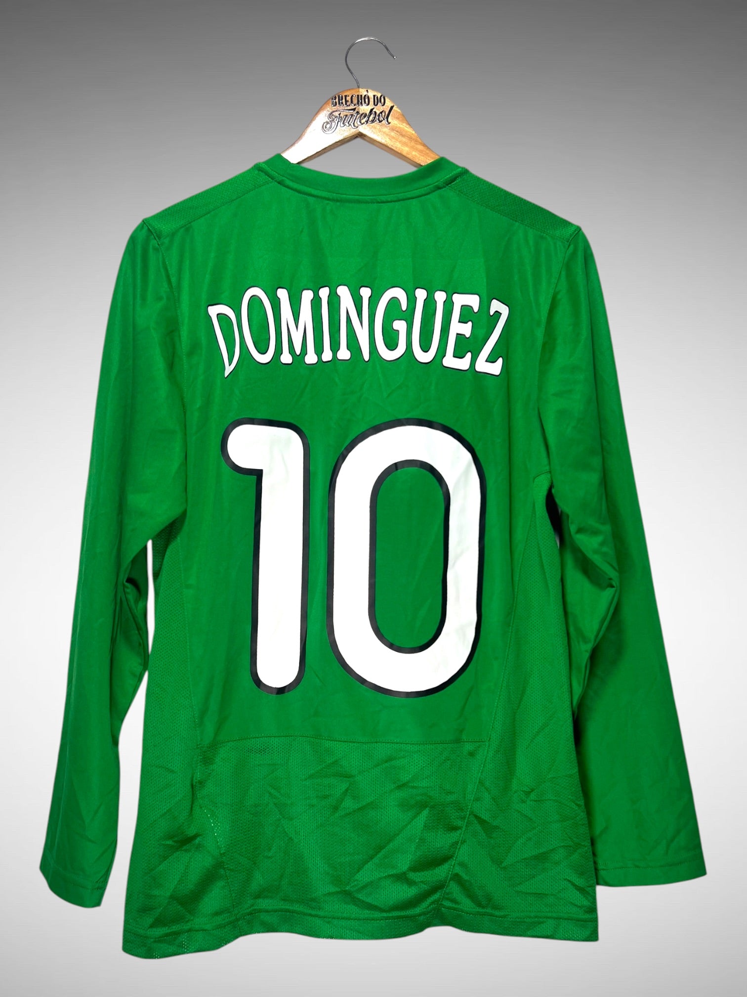 Rubin Kazan 2009 Segunda Camisa Tam P N 10 Dominguez Mangas Longas.