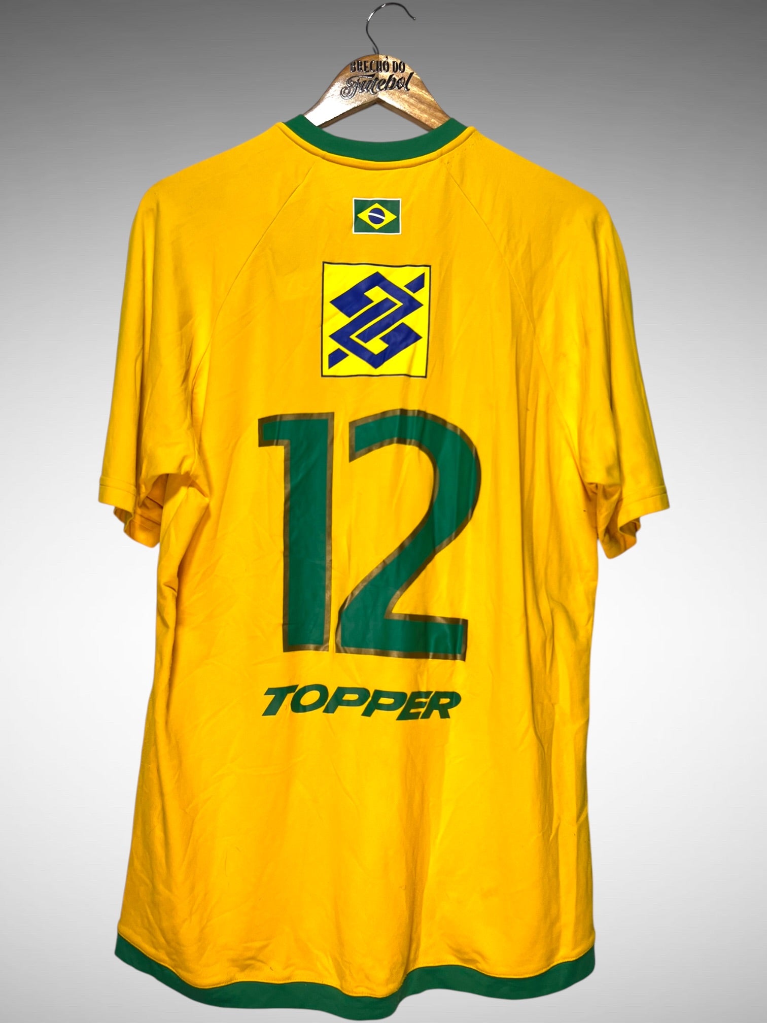 Brasil Futsal 2008 Primeira Camisa Tam G N 12.