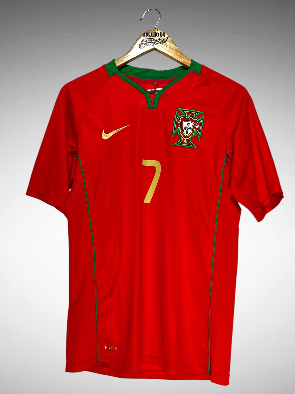 Portugal 2008 Primeira Camisa Tam P N 7.