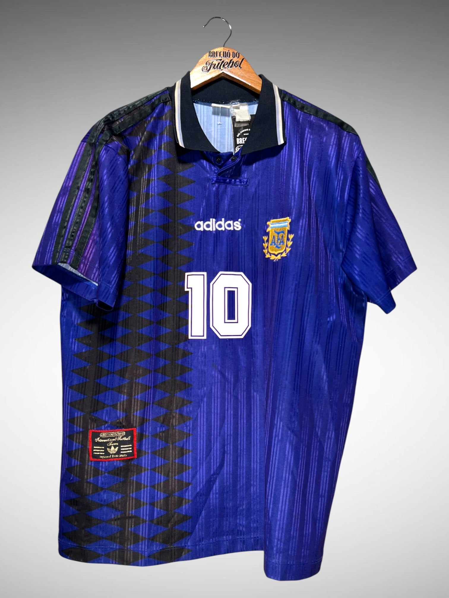 Argentina 1994 Segunda Camisa Tam G N 10 Maradona.