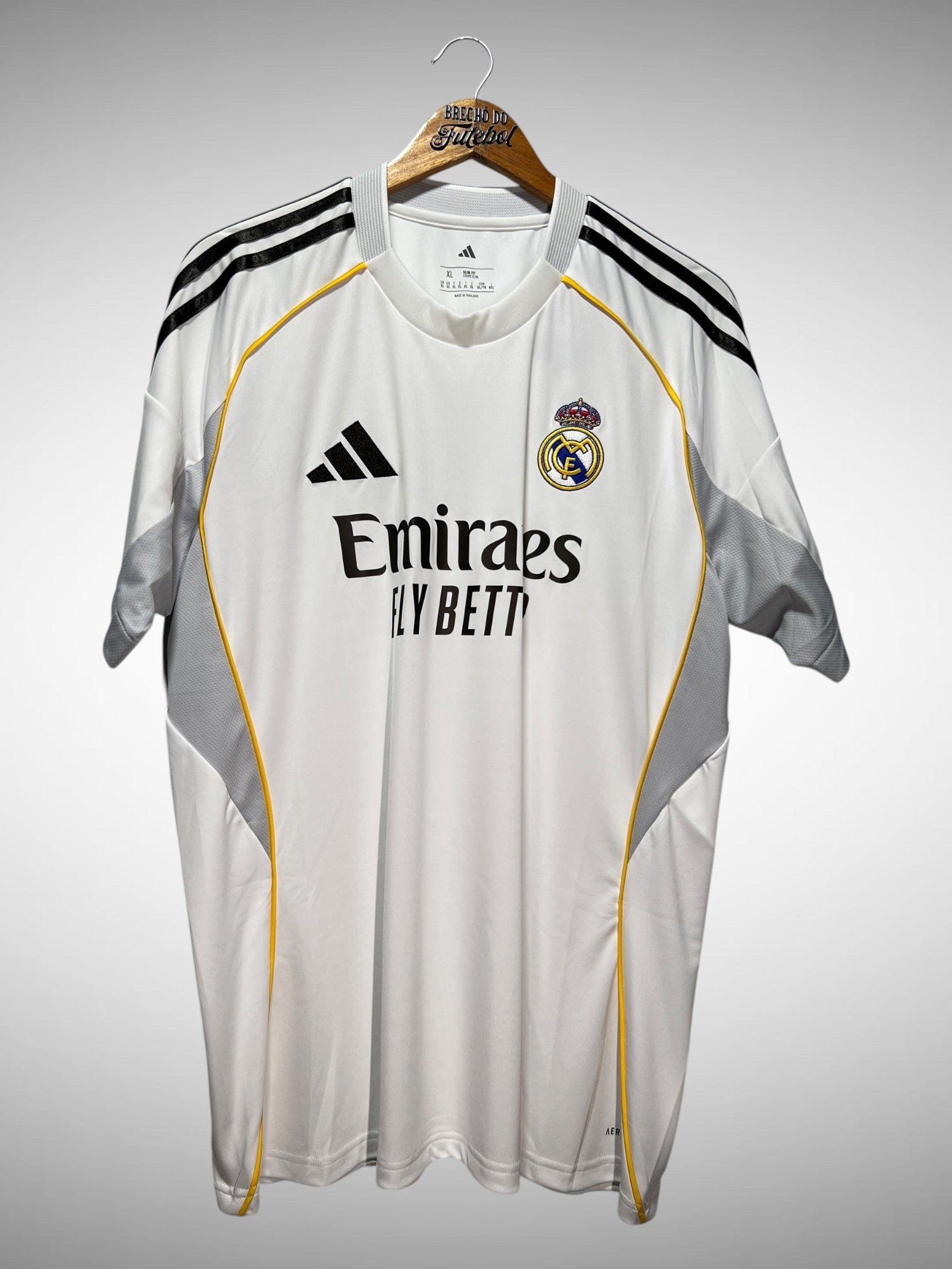 Real Madrid 2025 Primeira Camisa Tam GG.