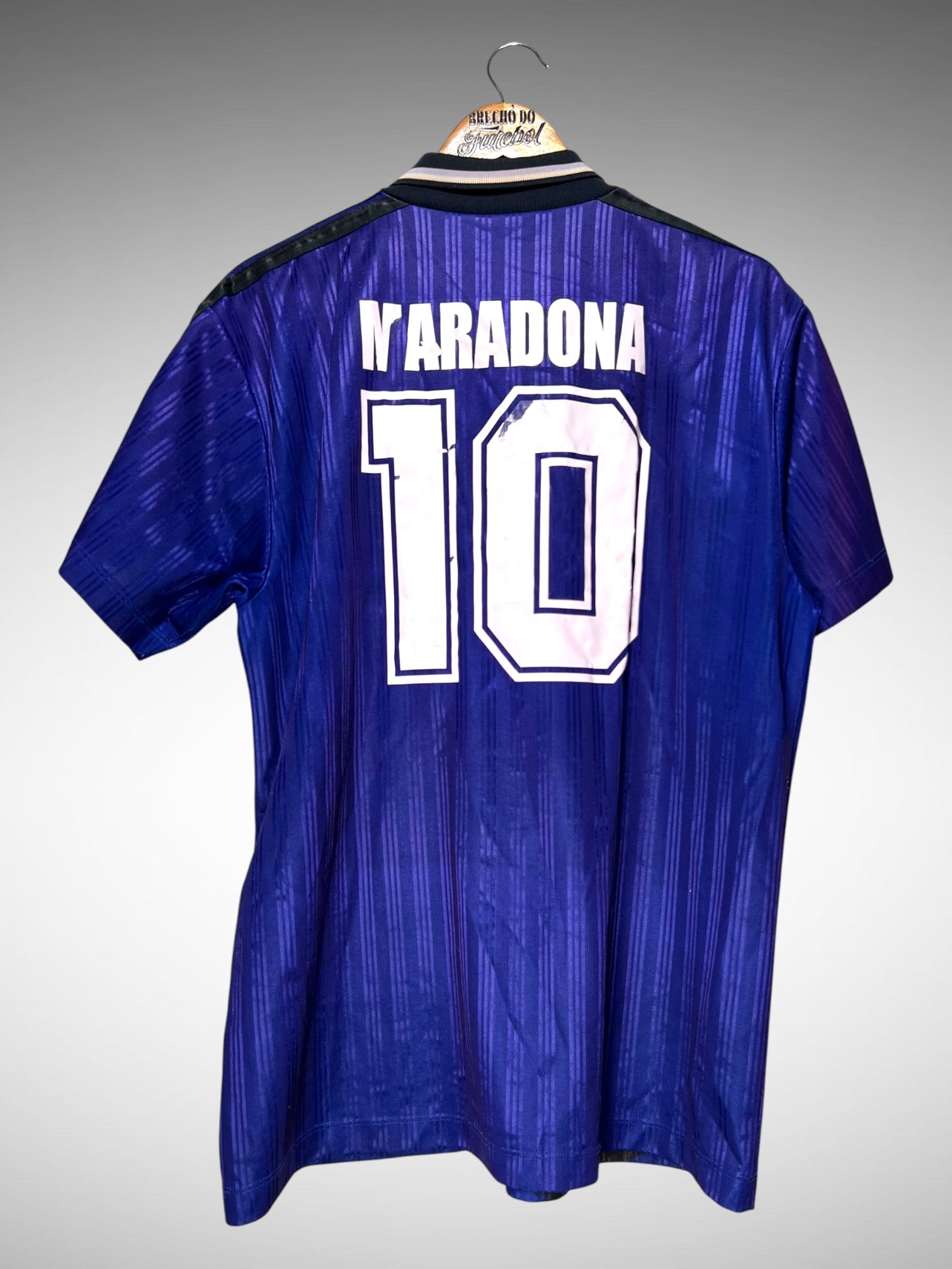 Argentina 1994 Segunda Camisa Tam G N 10 Maradona.