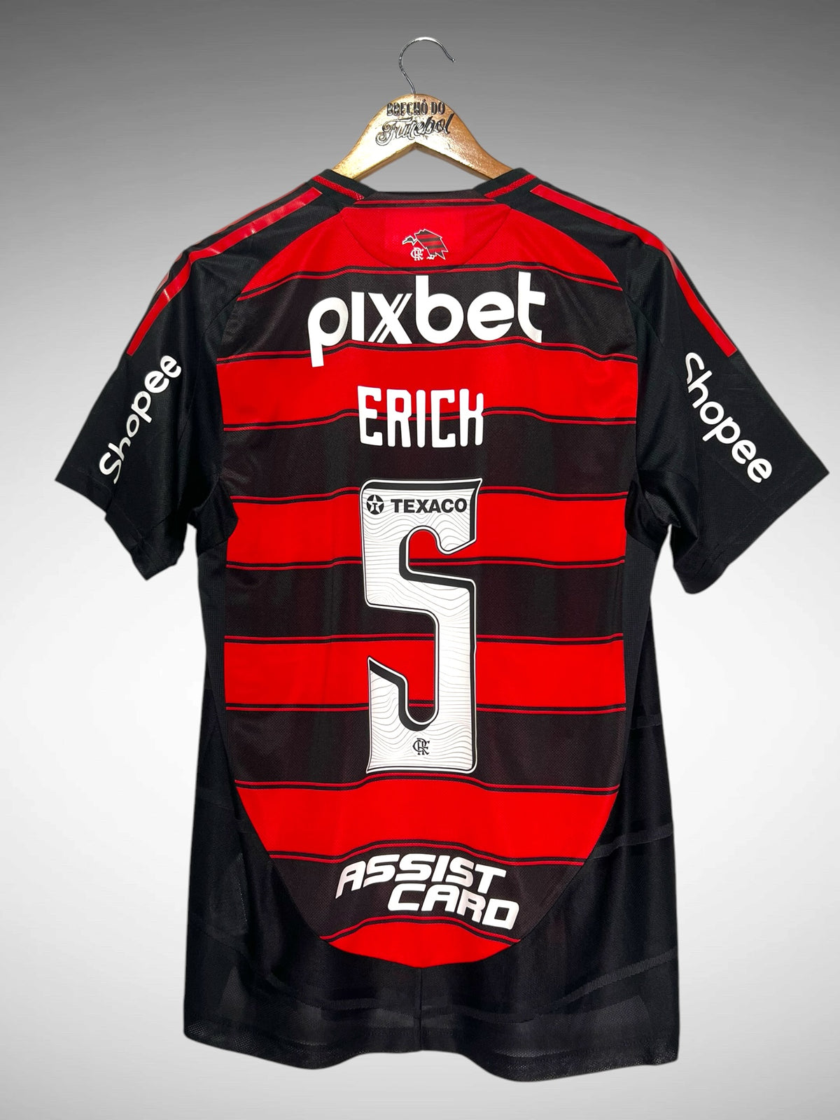 Flamengo 2025 Primeira Camisa Tam G N 5 Erick.