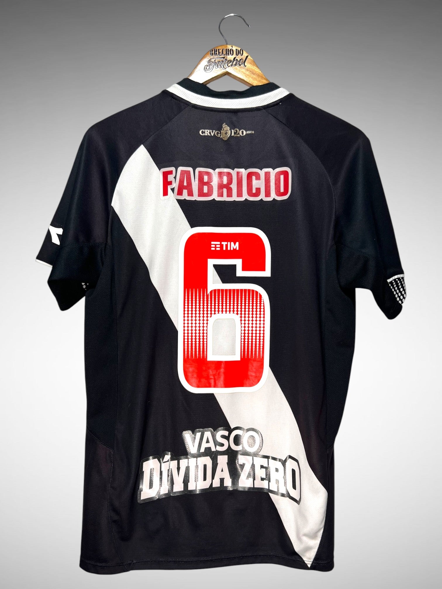 Vasco da Gama 2018 Primeira Camisa Tam M N 6 Fabricio.