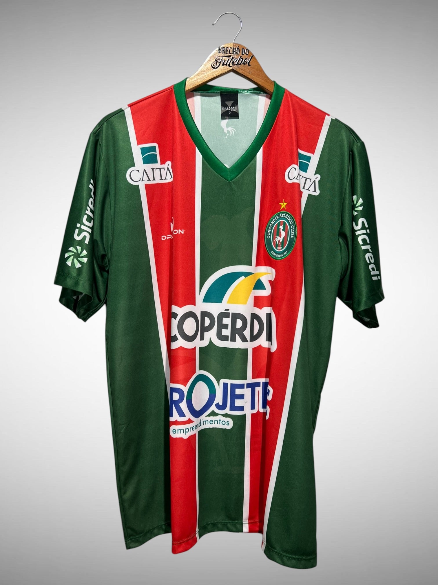 Concórdia 2020 Primeira Camisa Tam G N 9.