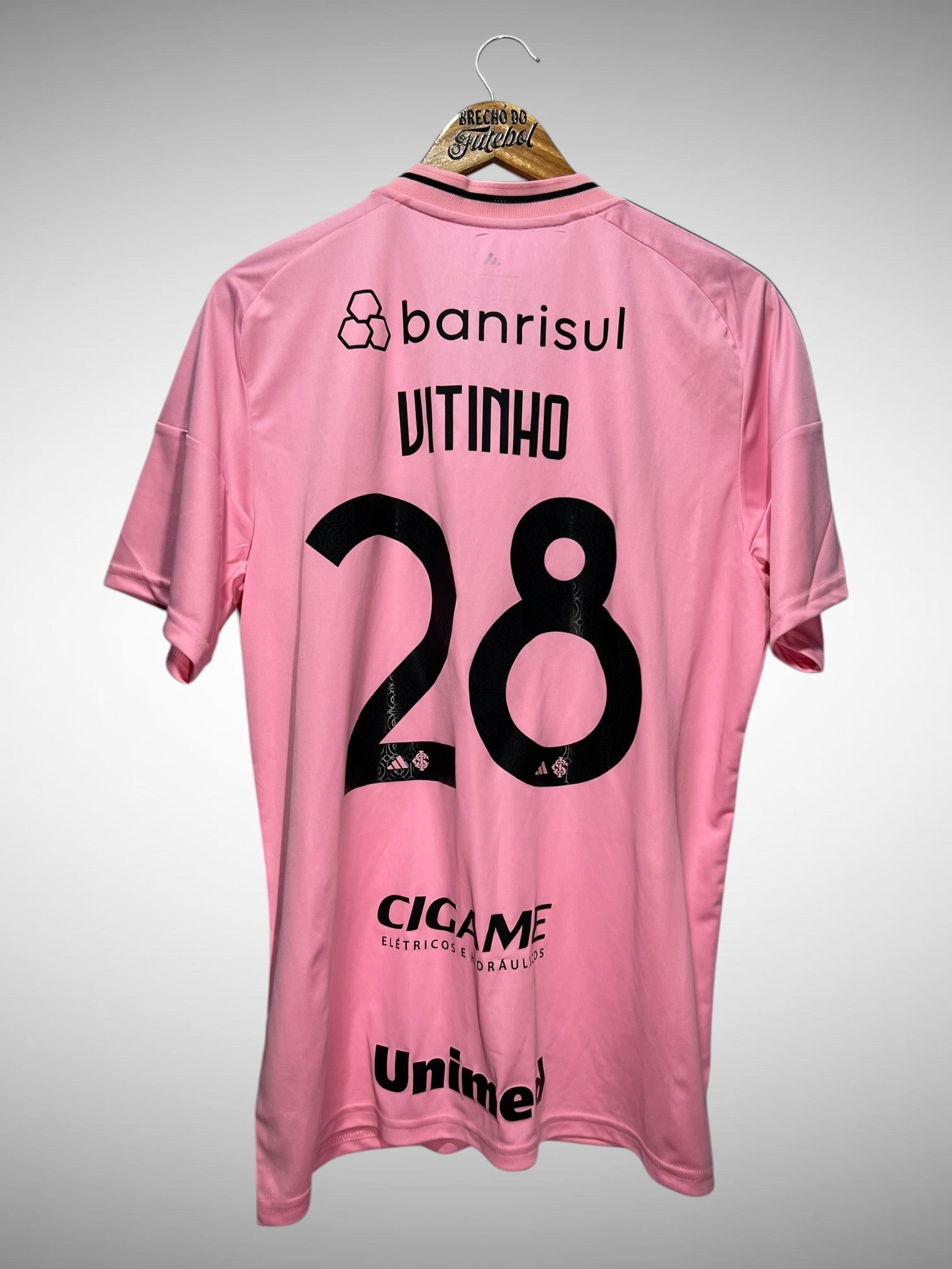Internacional 2025 Camisa Outubro Rosa Tam G N 28 Vitinho.