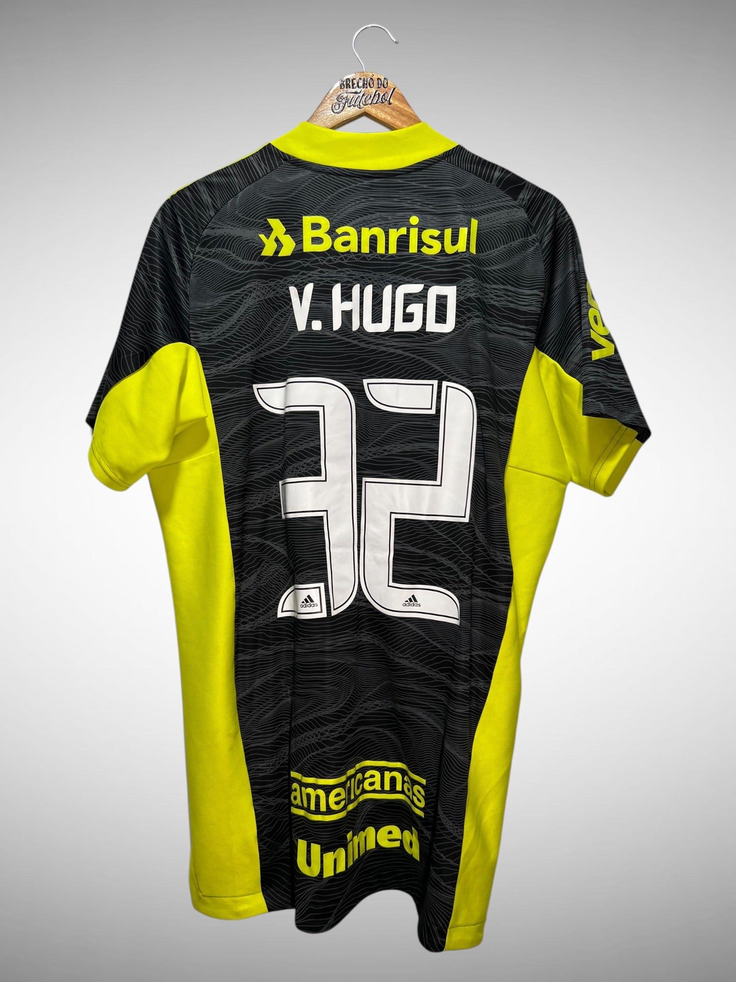 Internacional 2021 Camisa de Goleiro Tam G N 32 V. Hugo.