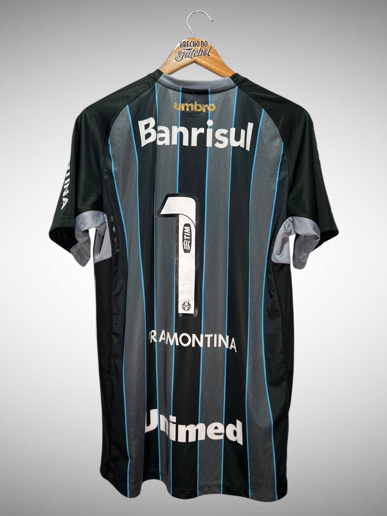 Grêmio 2015 Camisa de Goleiro Tam G N 1.