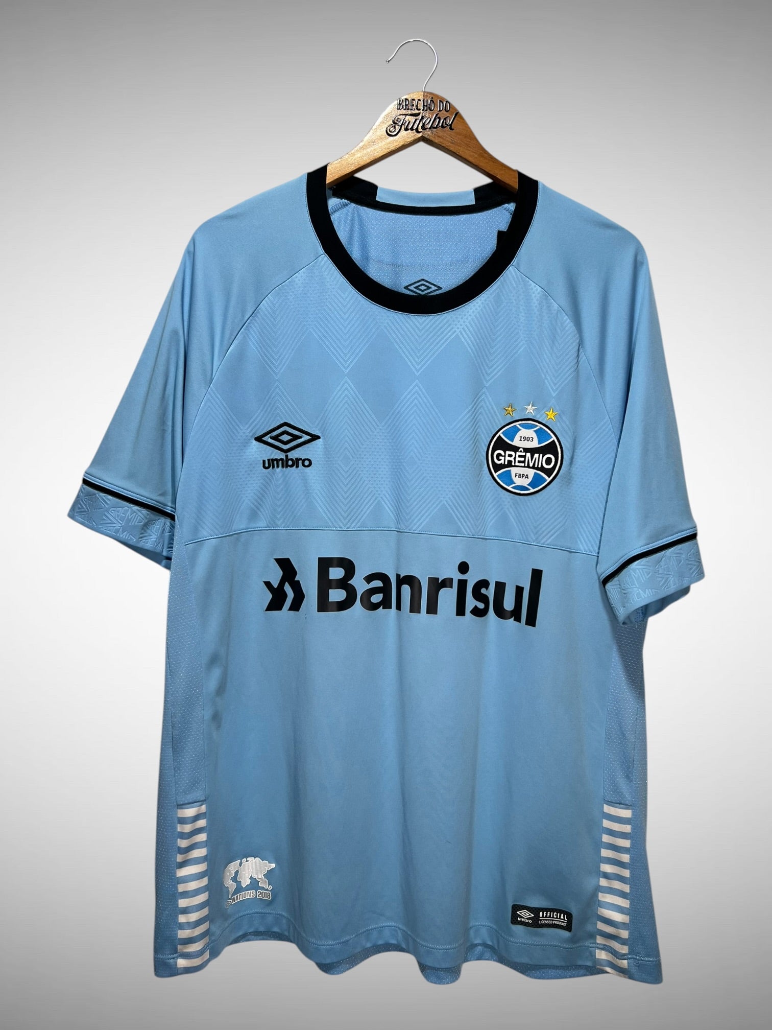 Grêmio 2018 Quarta Camisa Tam 3G.