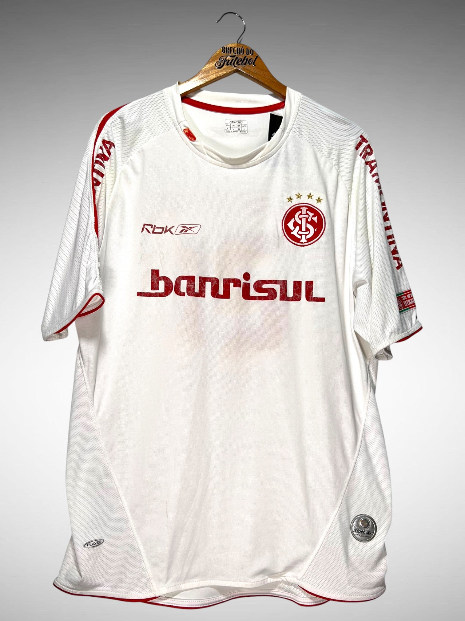 Internacional 2006 Segunda Camisa Tam G N 21 Gustavo.